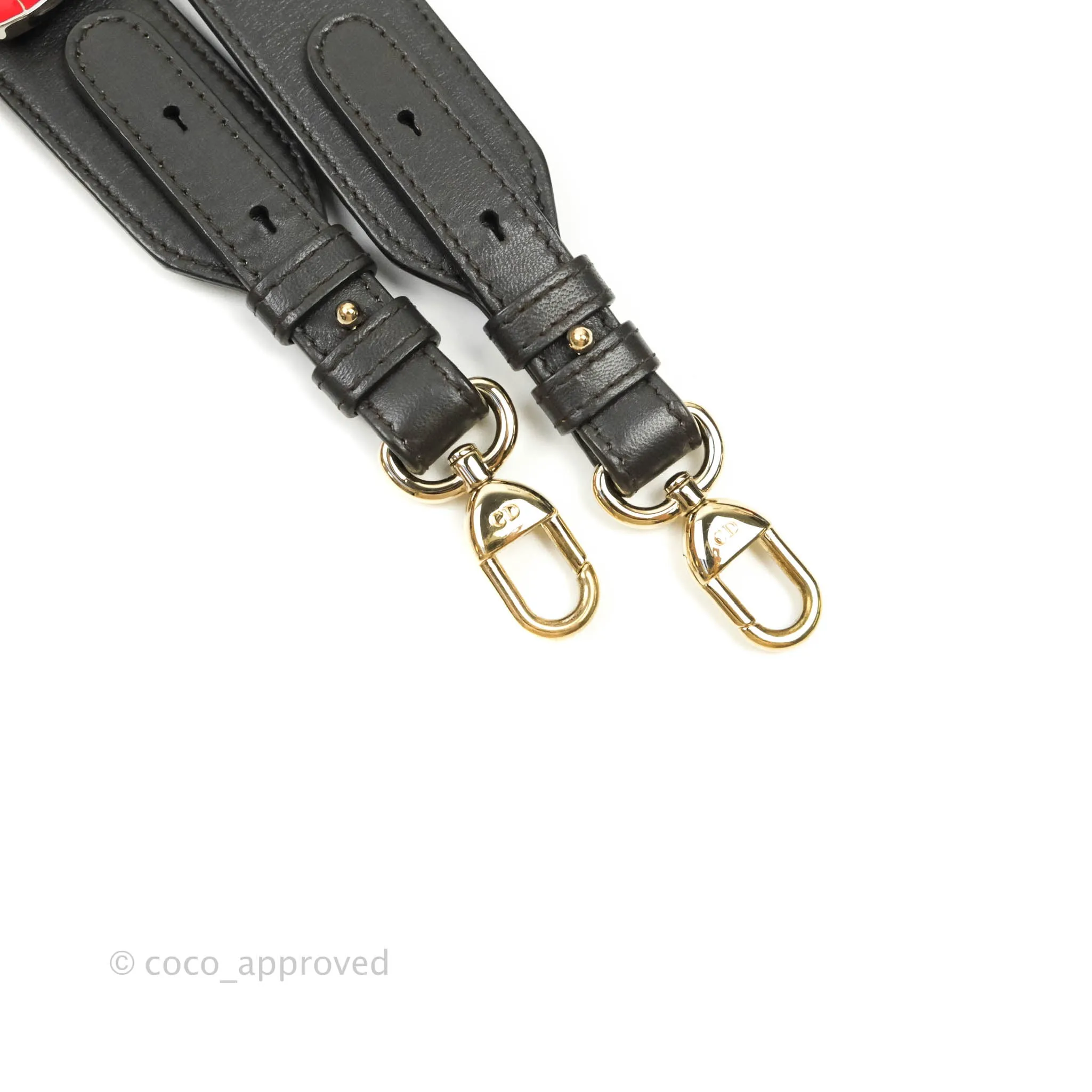 Christian Dior Lambskin My ABCDior Lady Dior Dark Grey Gold Hardware