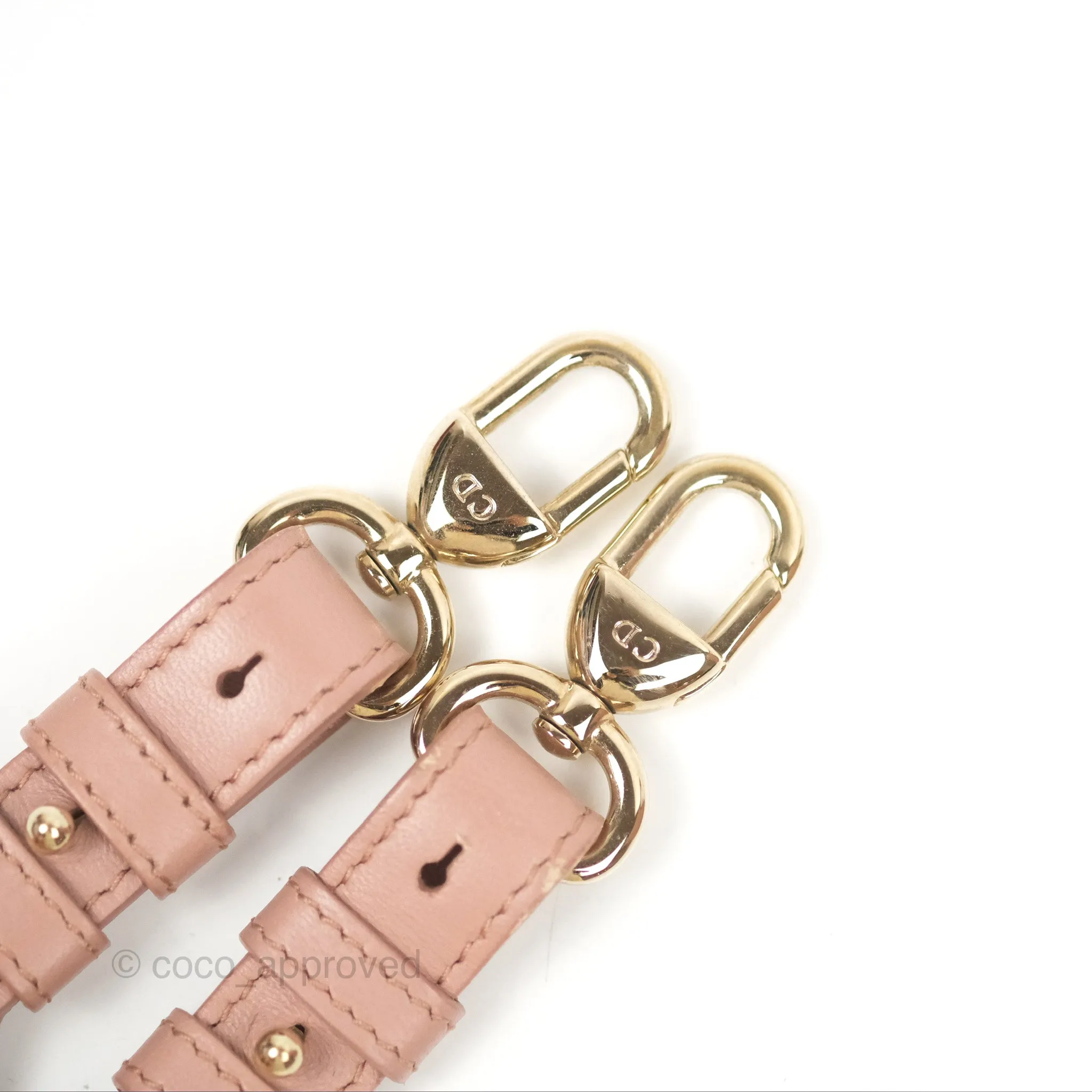 Christian Dior Lambskin My ABCDior Lady Dior Fard Gold Hardware