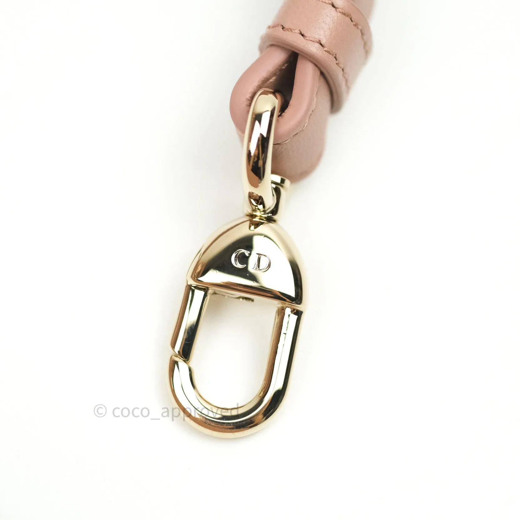 Christian Dior Lambskin My ABCDior Lady Dior Fard Gold Hardware