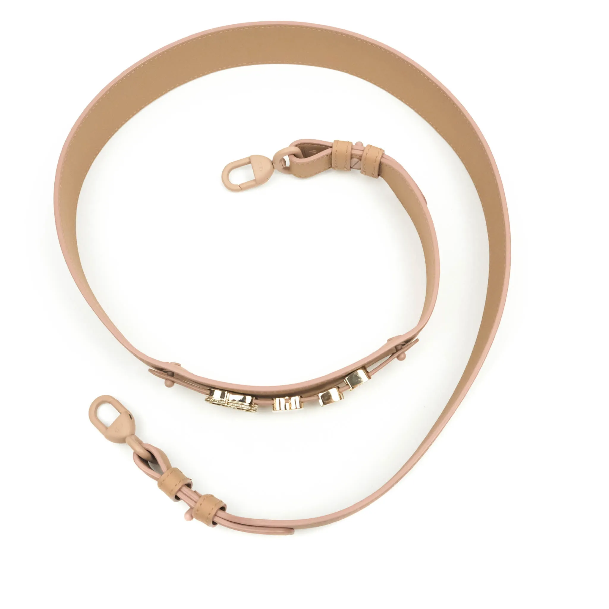 Christian Dior Lambskin My ABCDior Lady Dior Matte Dark Beige Matte Hardware