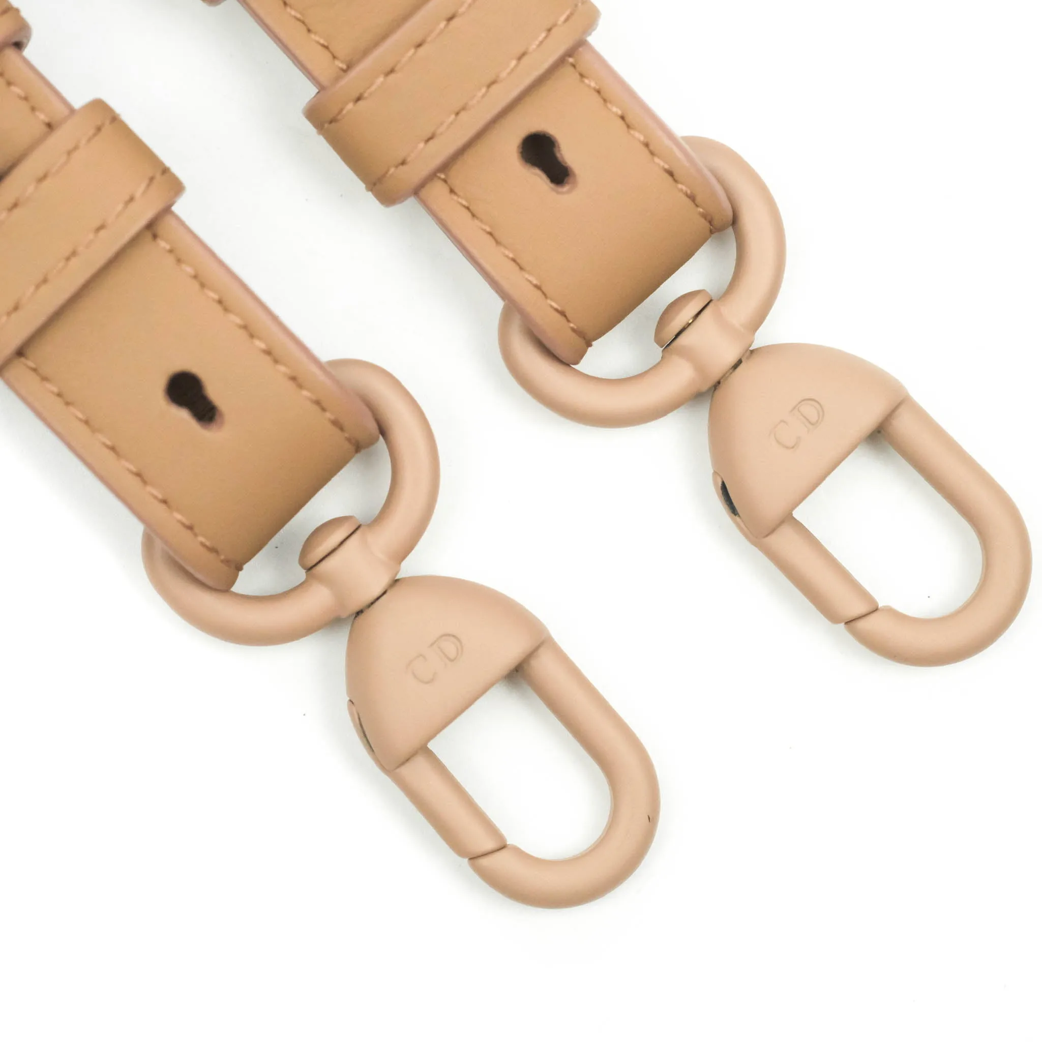 Christian Dior Lambskin My ABCDior Lady Dior Matte Dark Beige Matte Hardware