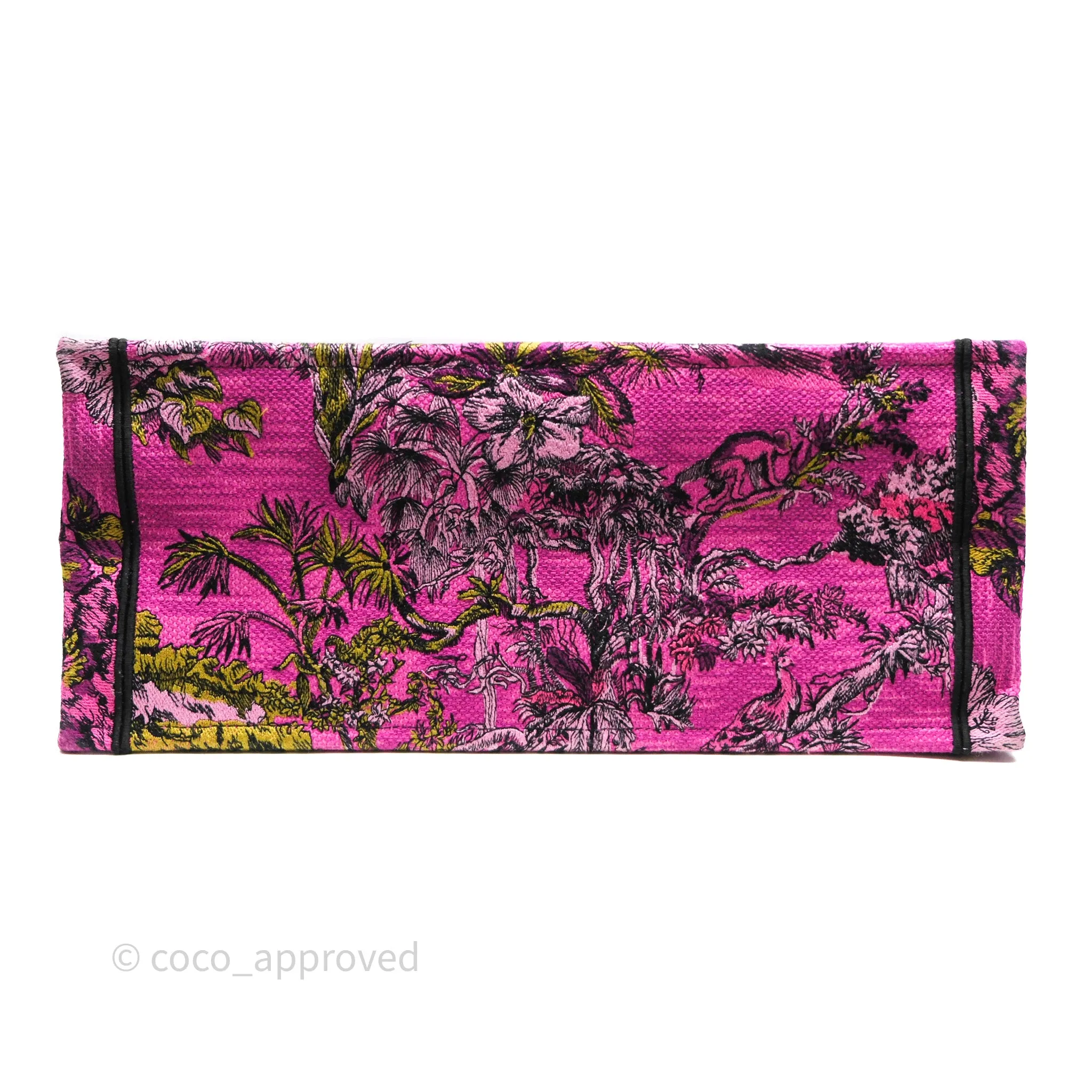 Christian Dior Large Pink Book Tote Canvas
