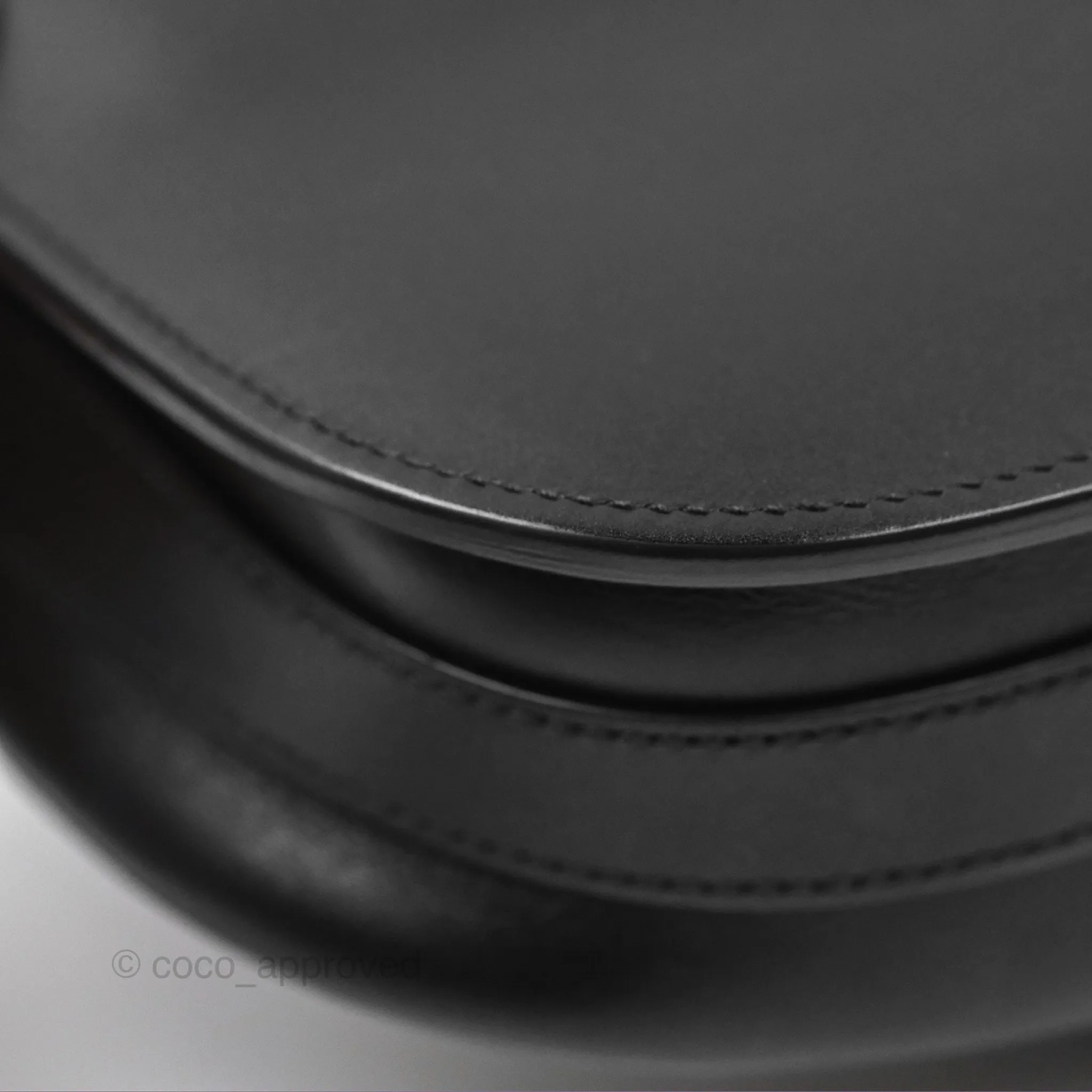 Christian Dior Medium Bobby Flap Black Box Calfskin