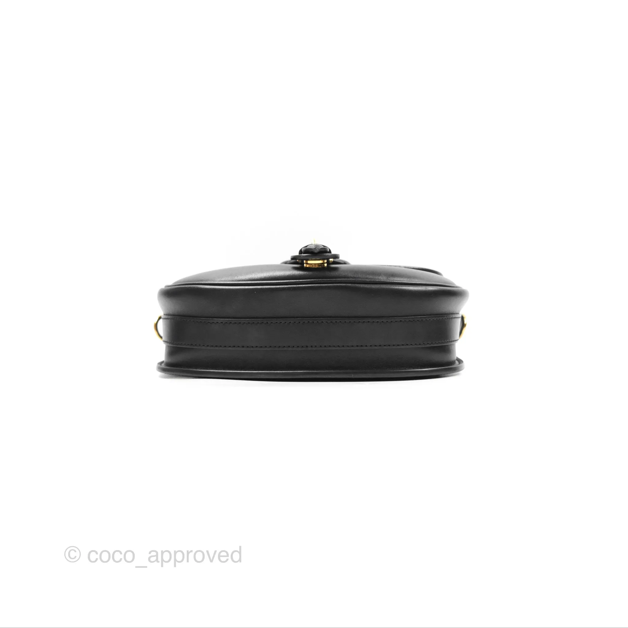 Christian Dior Medium Bobby Flap Black Box Calfskin