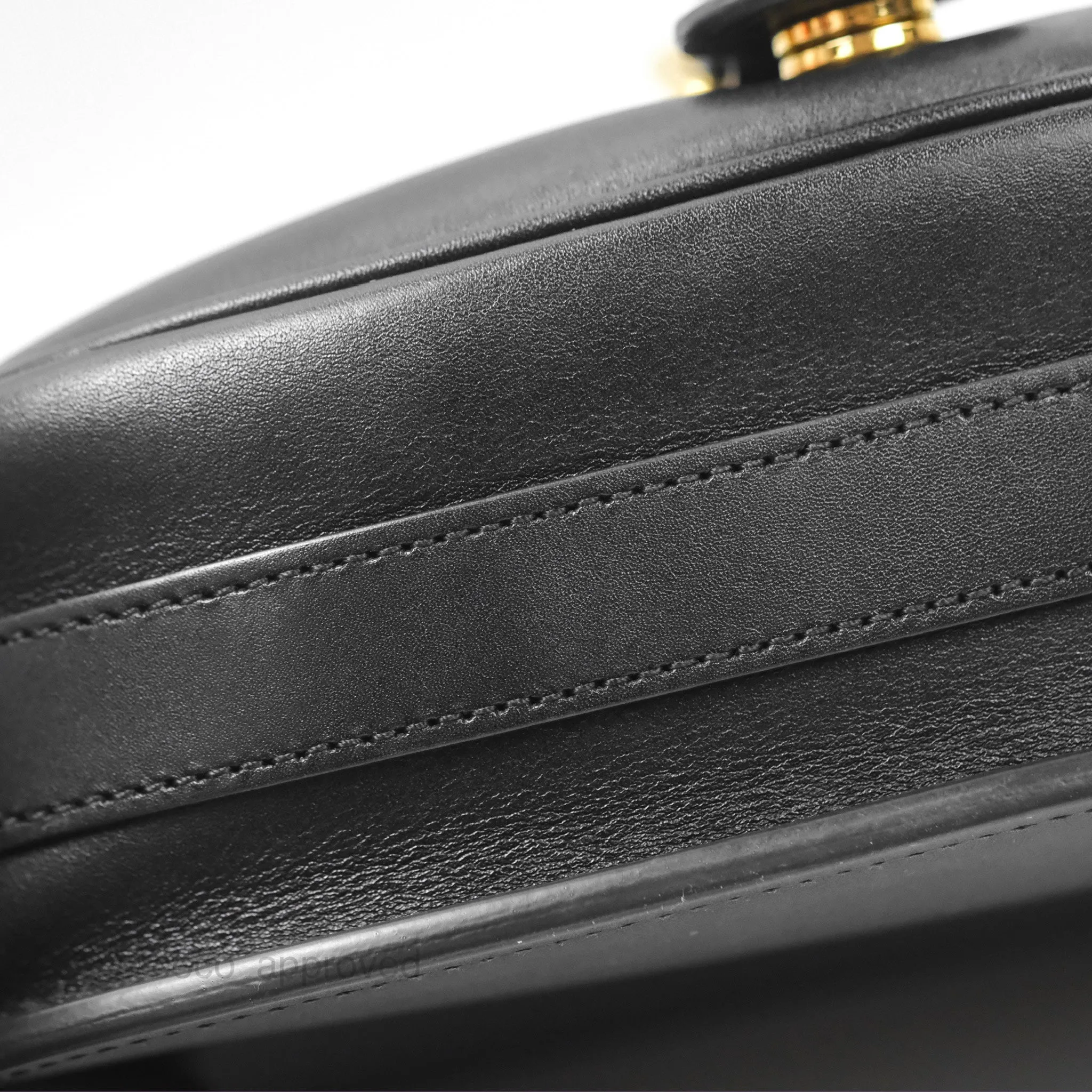 Christian Dior Medium Bobby Flap Black Box Calfskin