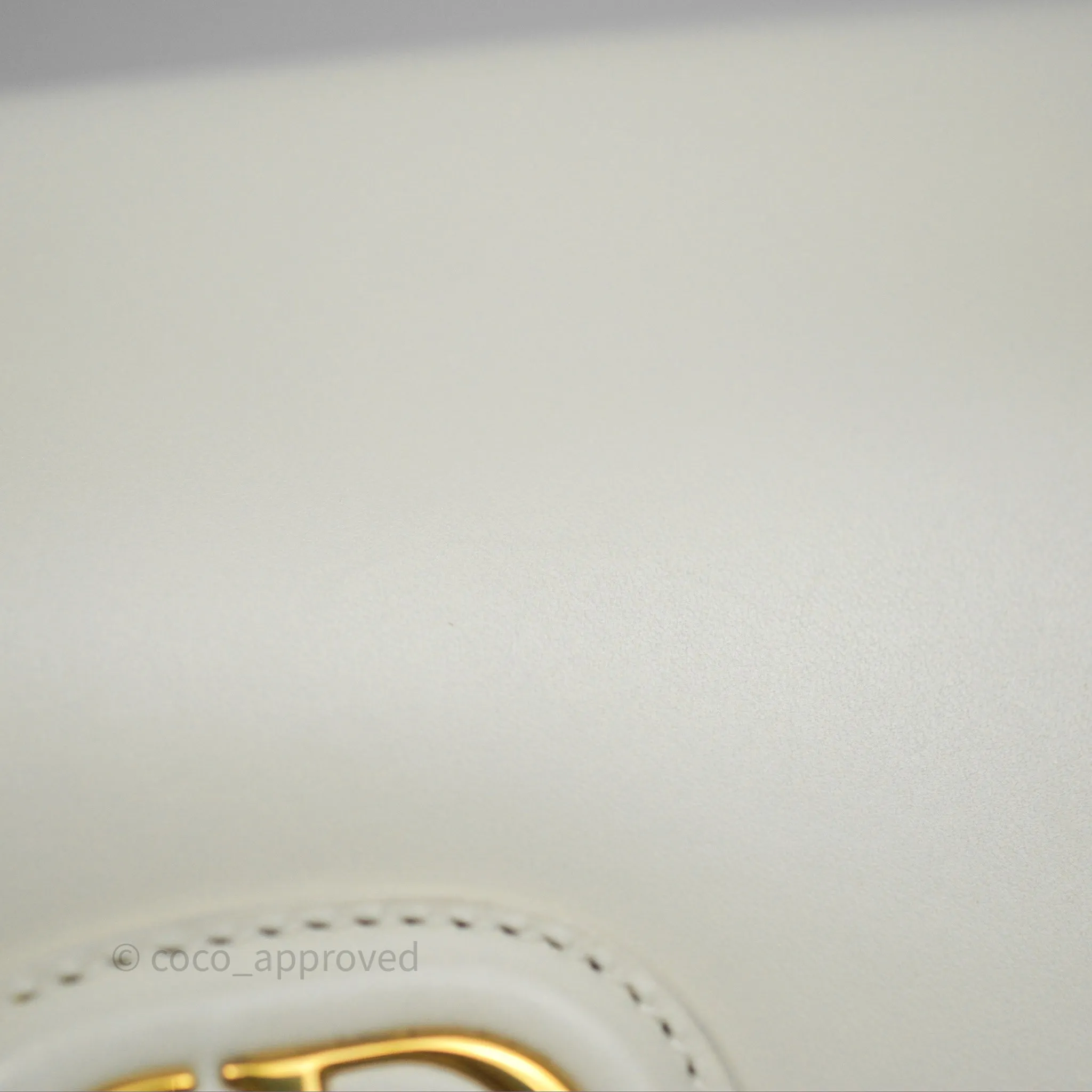 Christian Dior Medium Bobby Flap White Box Calfskin
