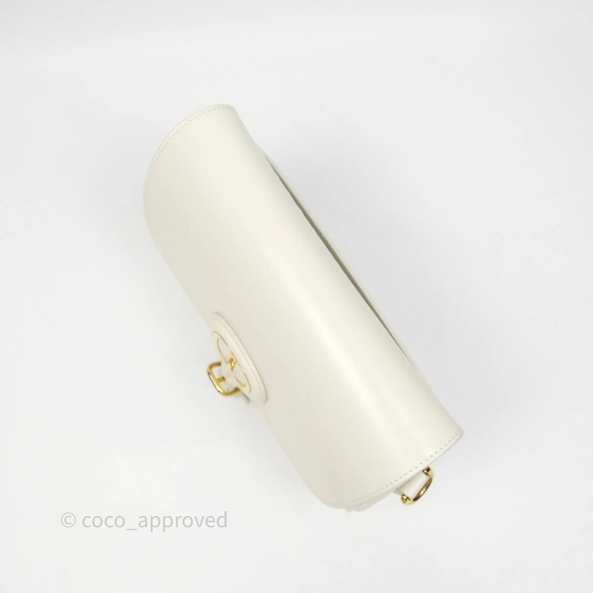 Christian Dior Medium Bobby Flap White Box Calfskin