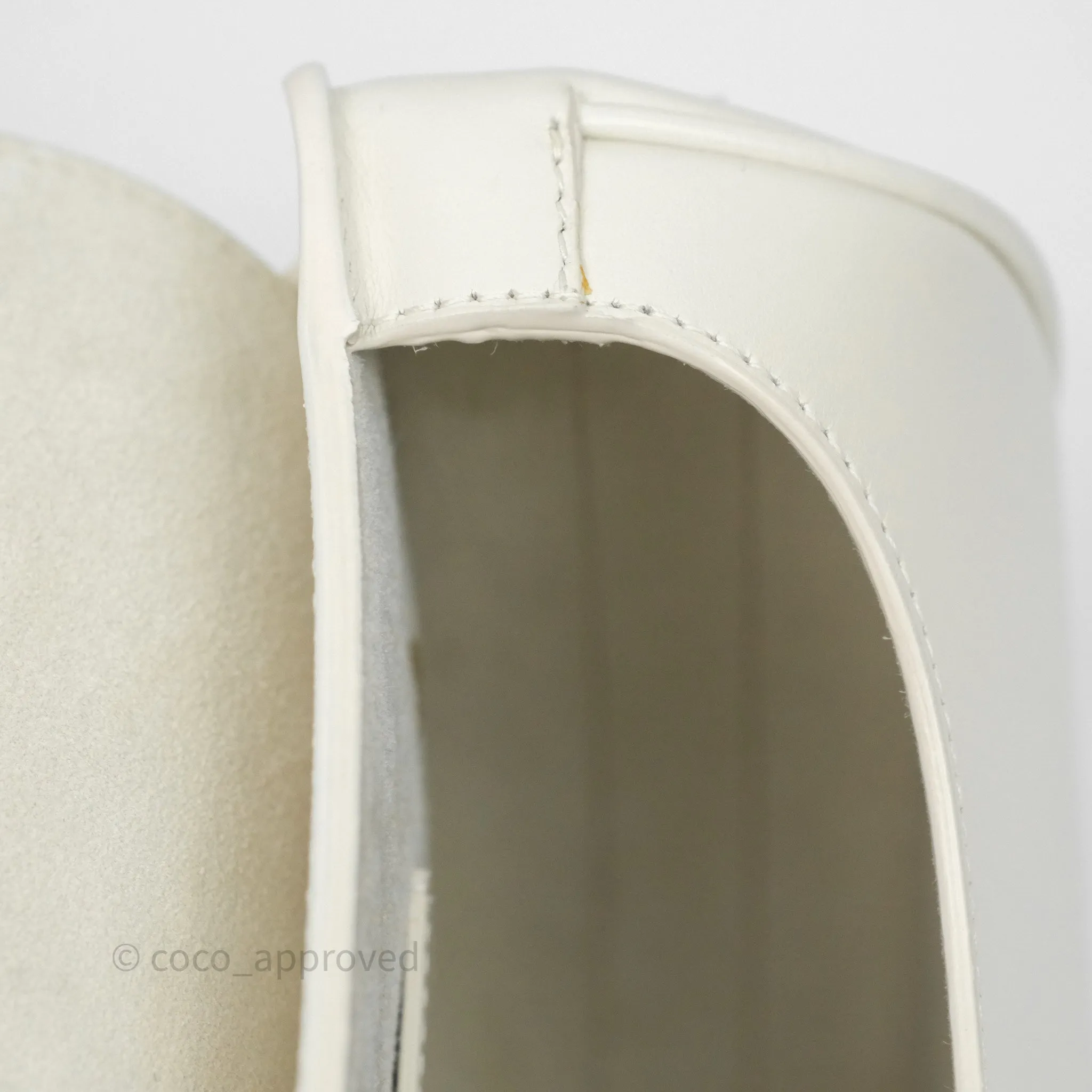 Christian Dior Medium Bobby Flap White Box Calfskin