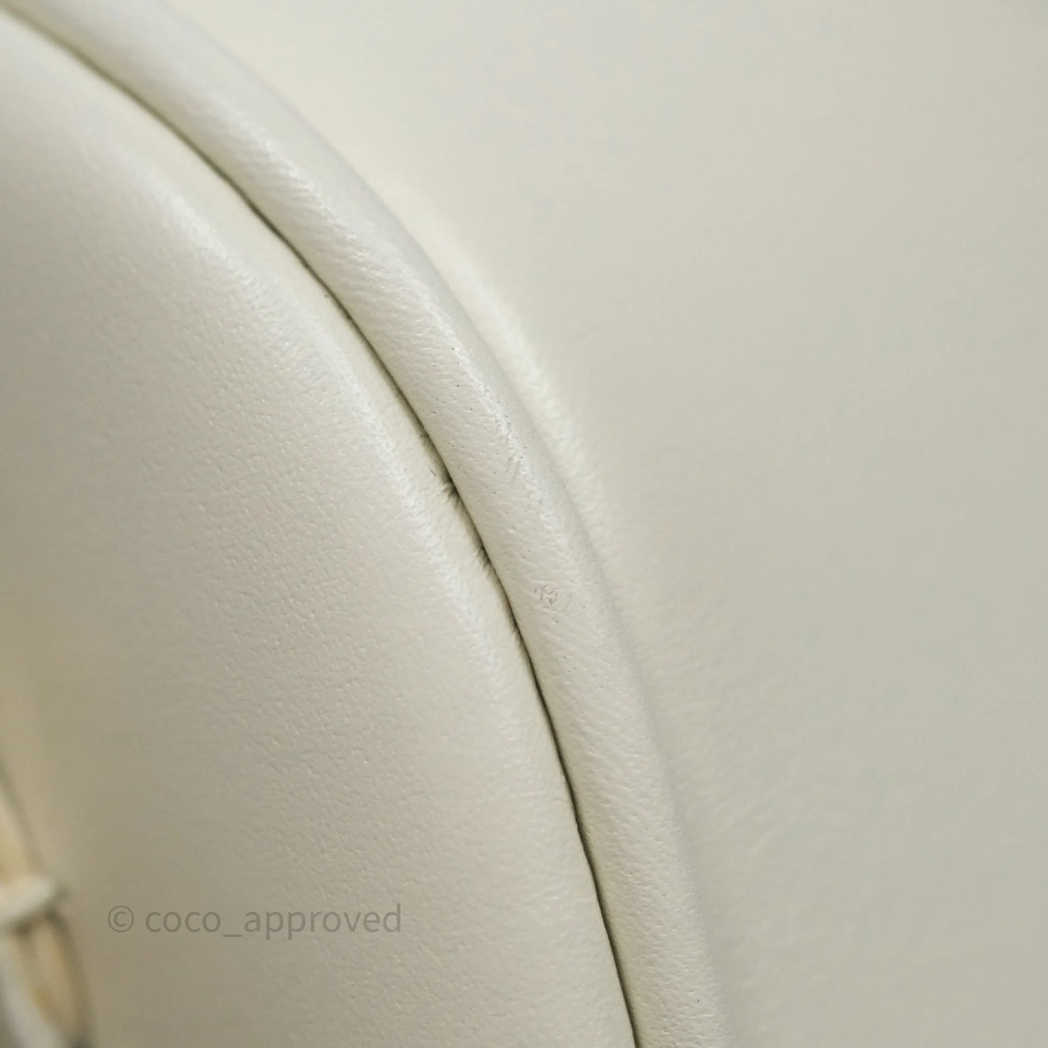 Christian Dior Medium Bobby Flap White Box Calfskin