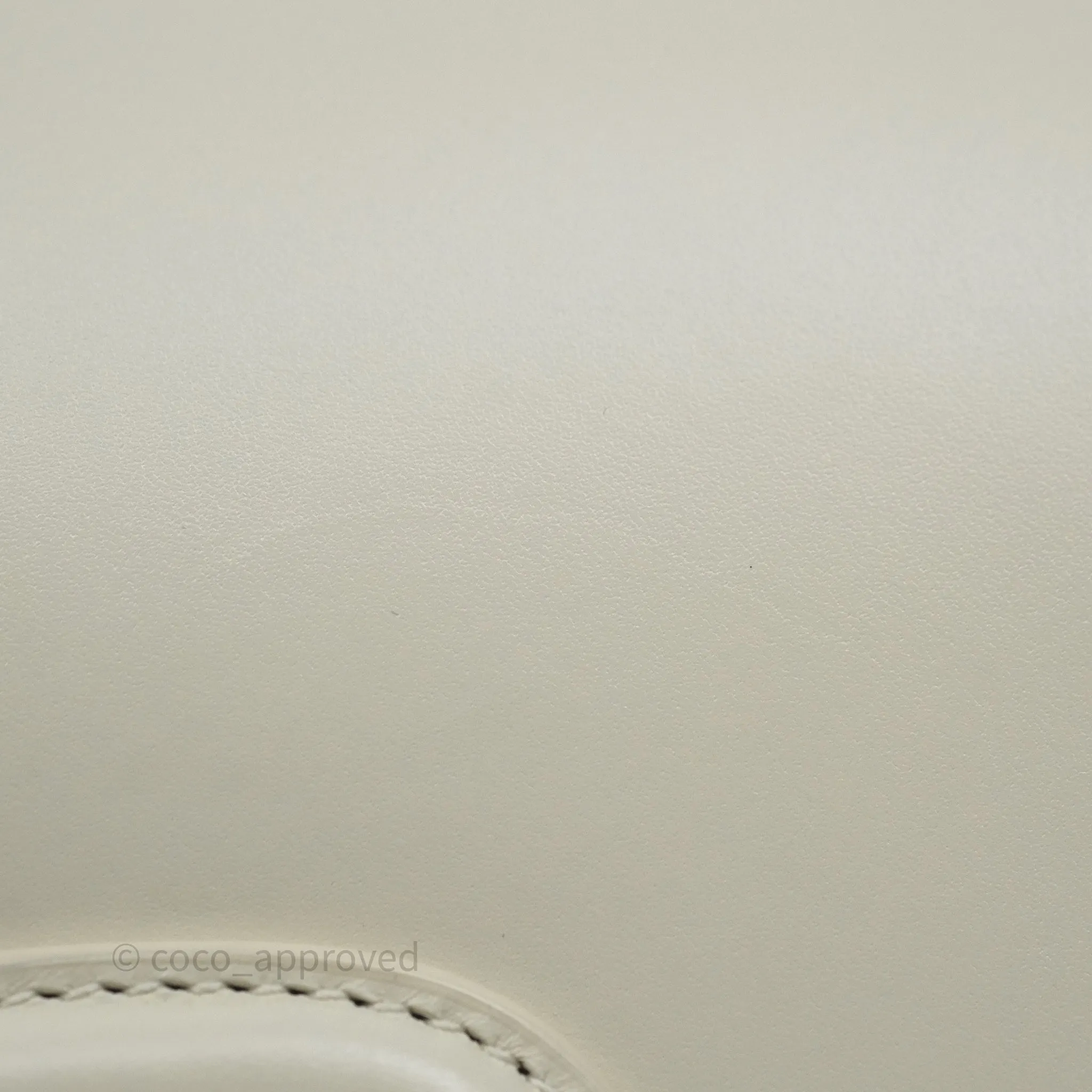 Christian Dior Medium Bobby Flap White Box Calfskin