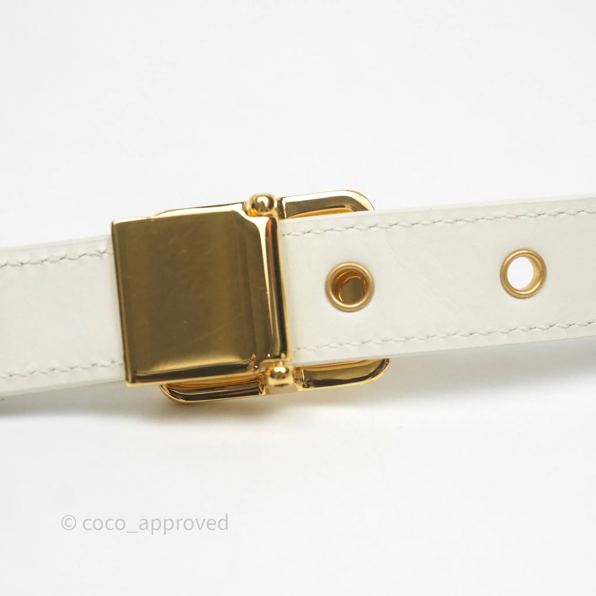 Christian Dior Medium Bobby Flap White Box Calfskin