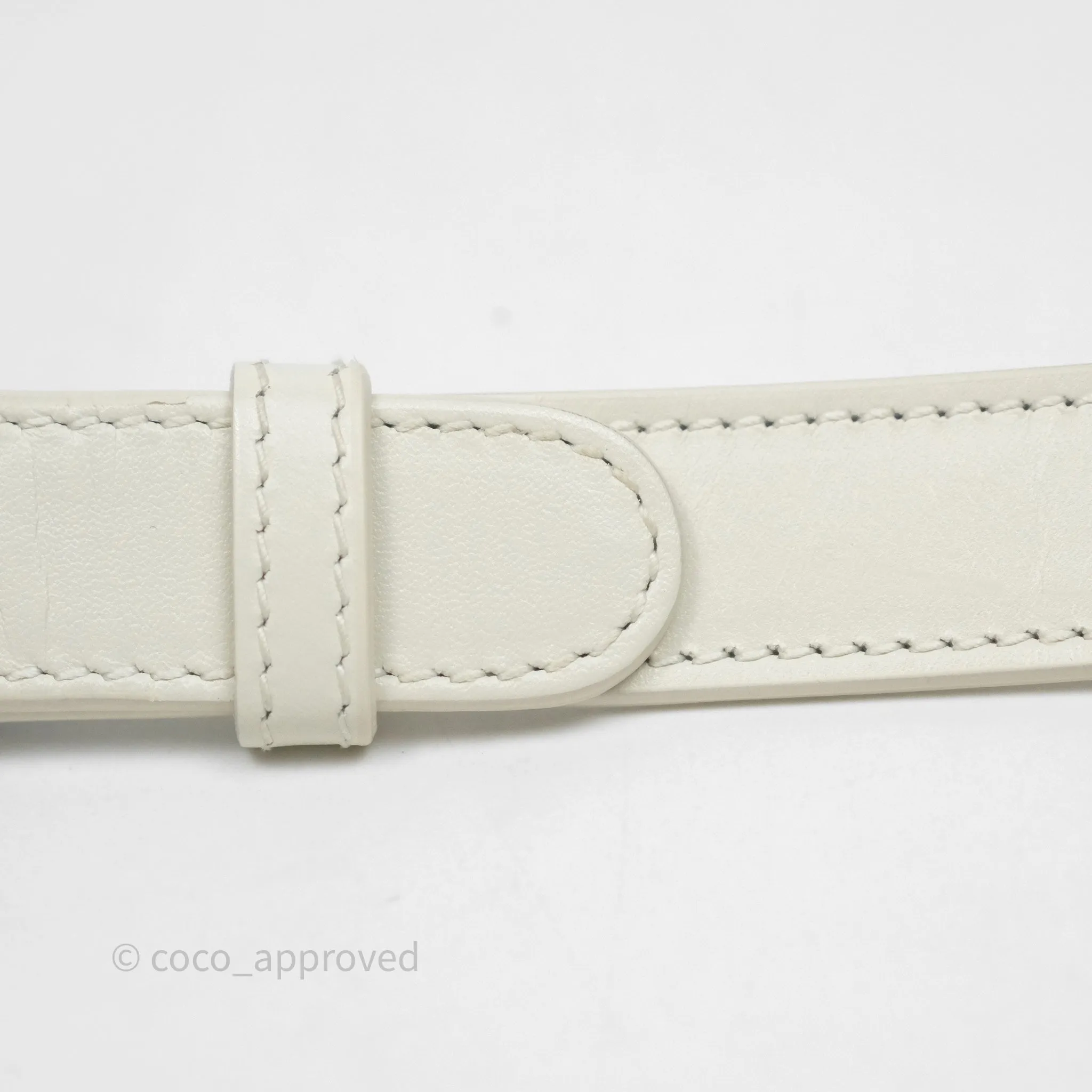 Christian Dior Medium Bobby Flap White Box Calfskin