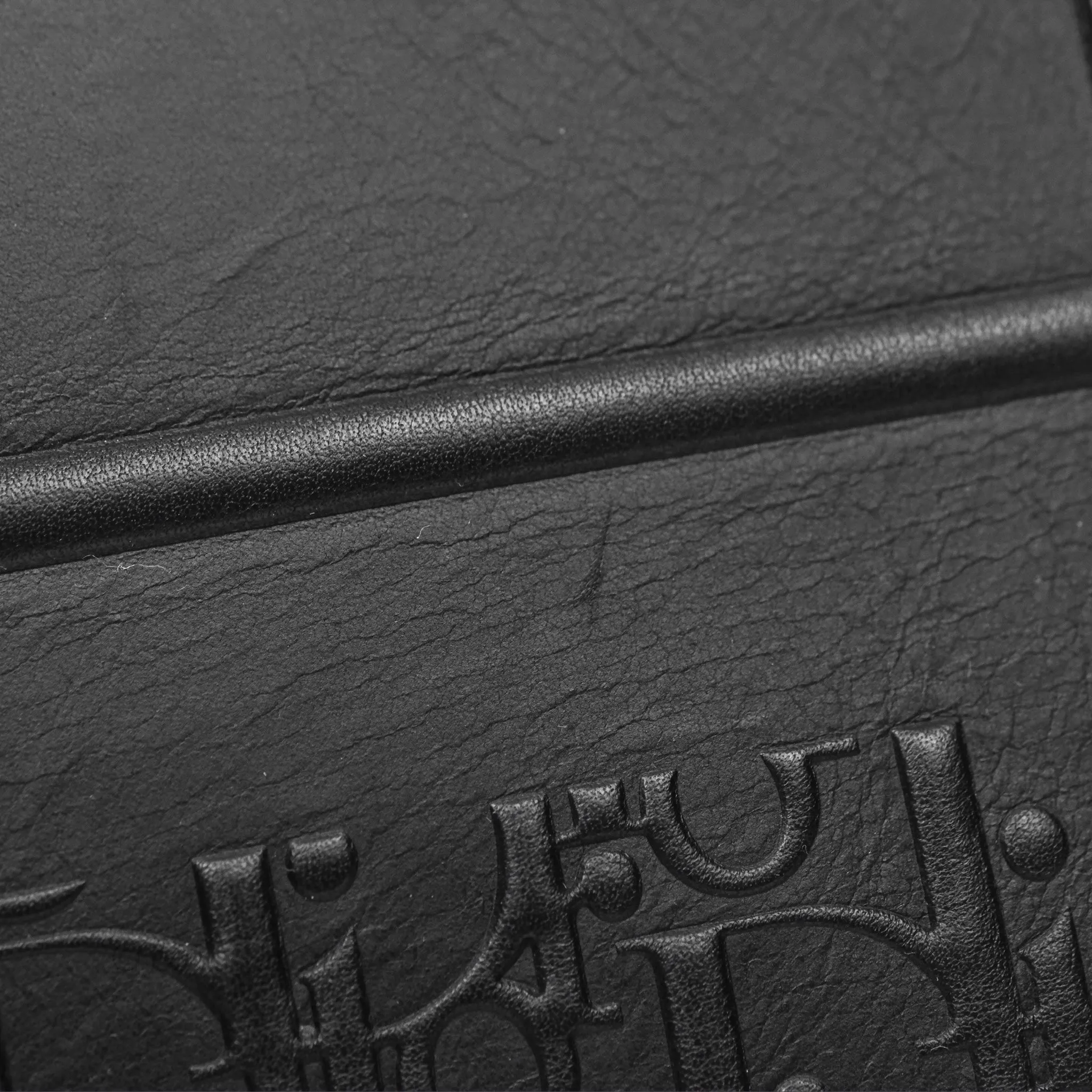 Christian Dior Medium Book Tote Black Calfskin