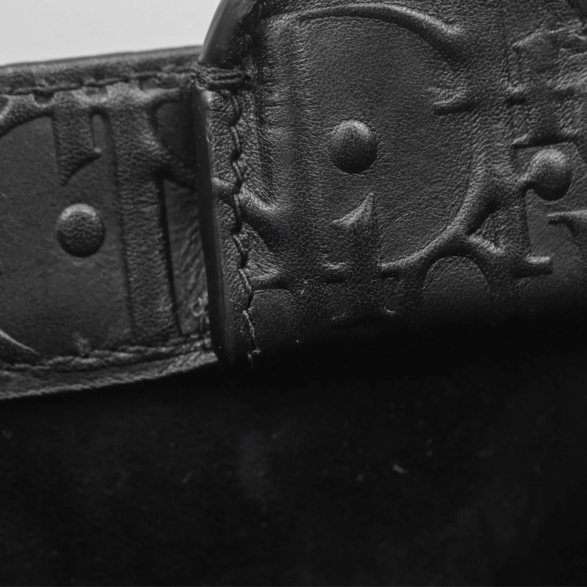 Christian Dior Medium Book Tote Black Calfskin