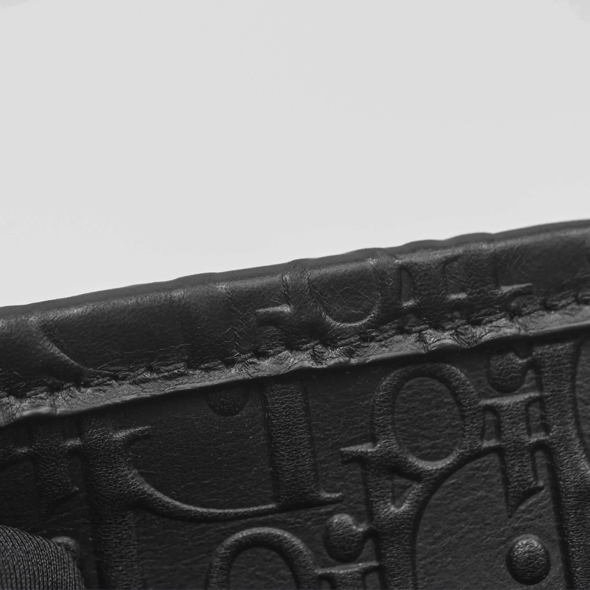 Christian Dior Medium Book Tote Black Calfskin