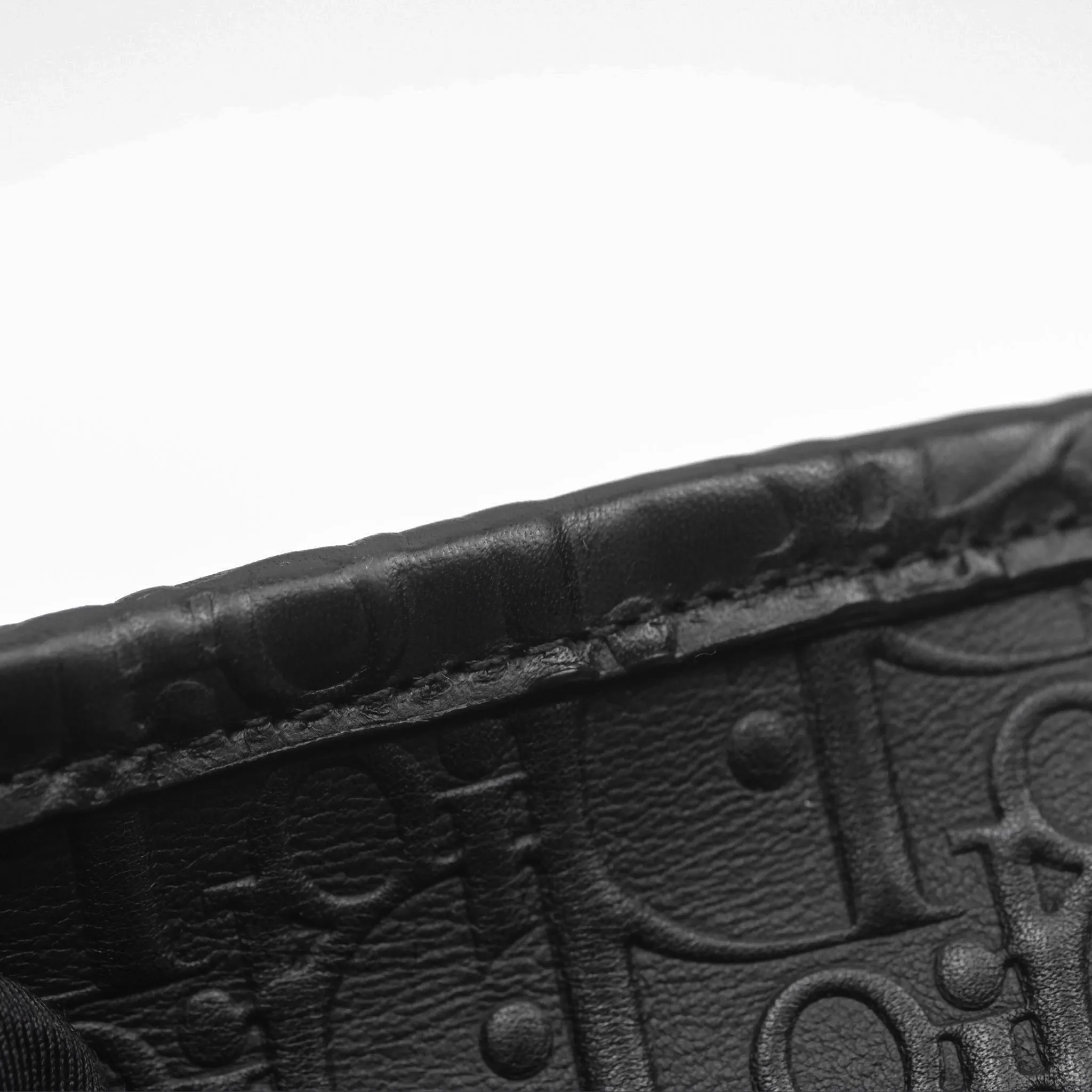 Christian Dior Medium Book Tote Black Calfskin