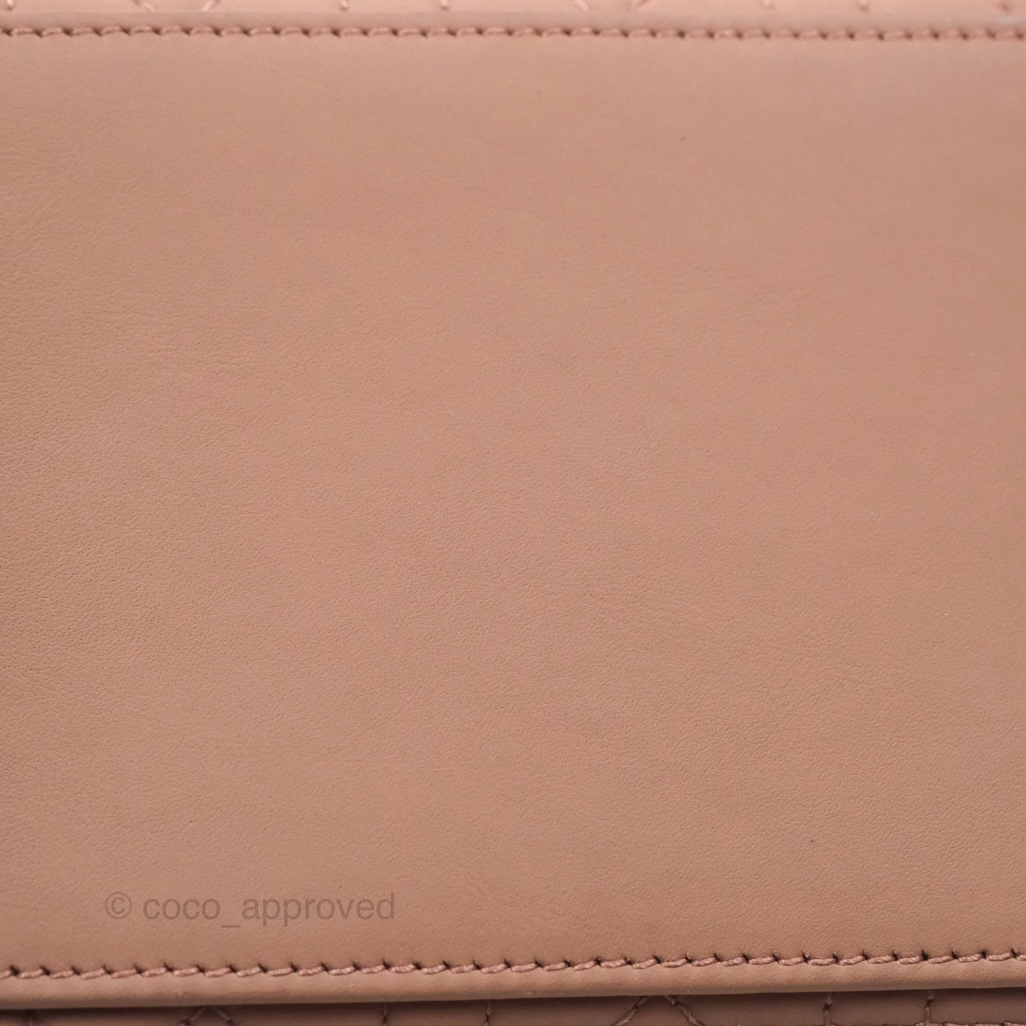 Christian Dior Medium Lady Dior Blush Ultramatte Cannage Calfskin