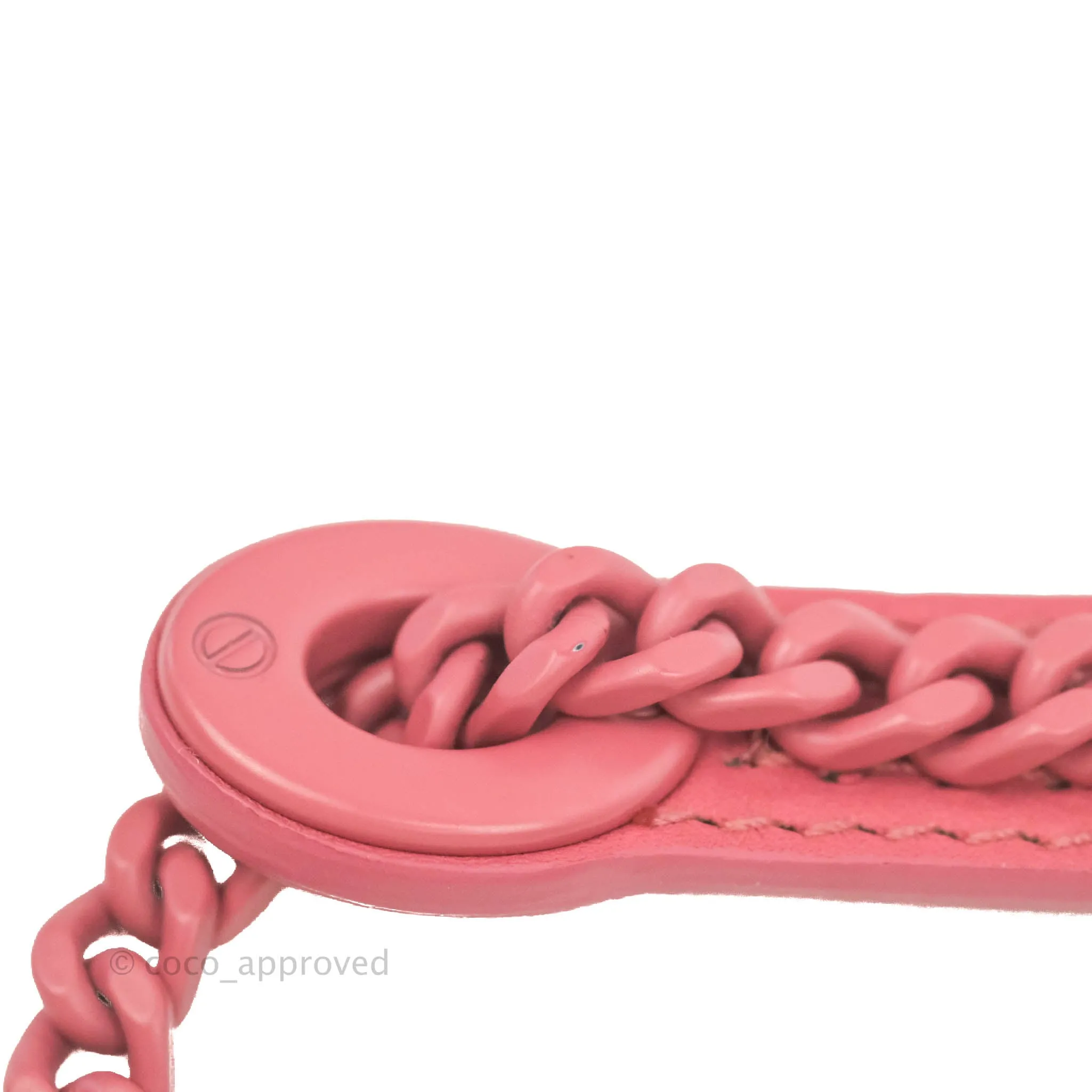 Christian Dior Mini Cannage Lady Dior Dark Pink Matte Pink Hardware