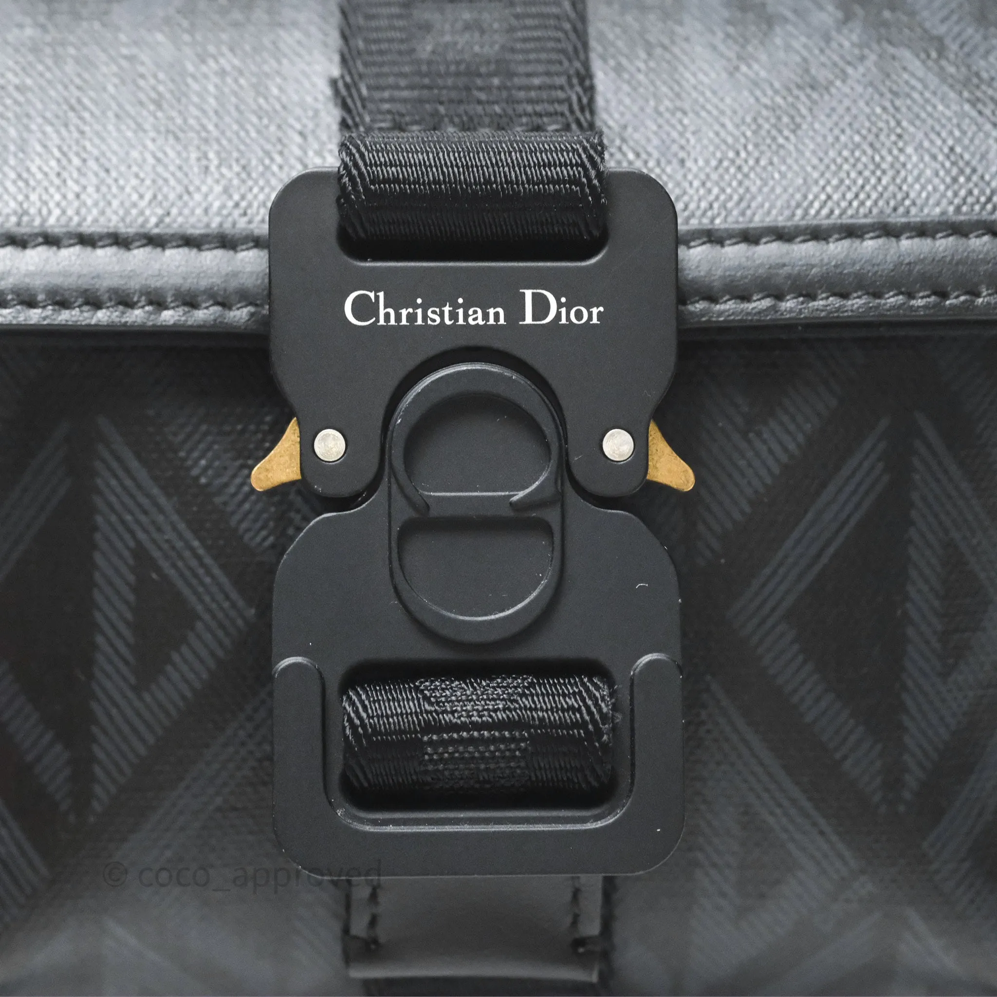 Christian Dior Mini Dior Hit the Road Messenger Flag Bag