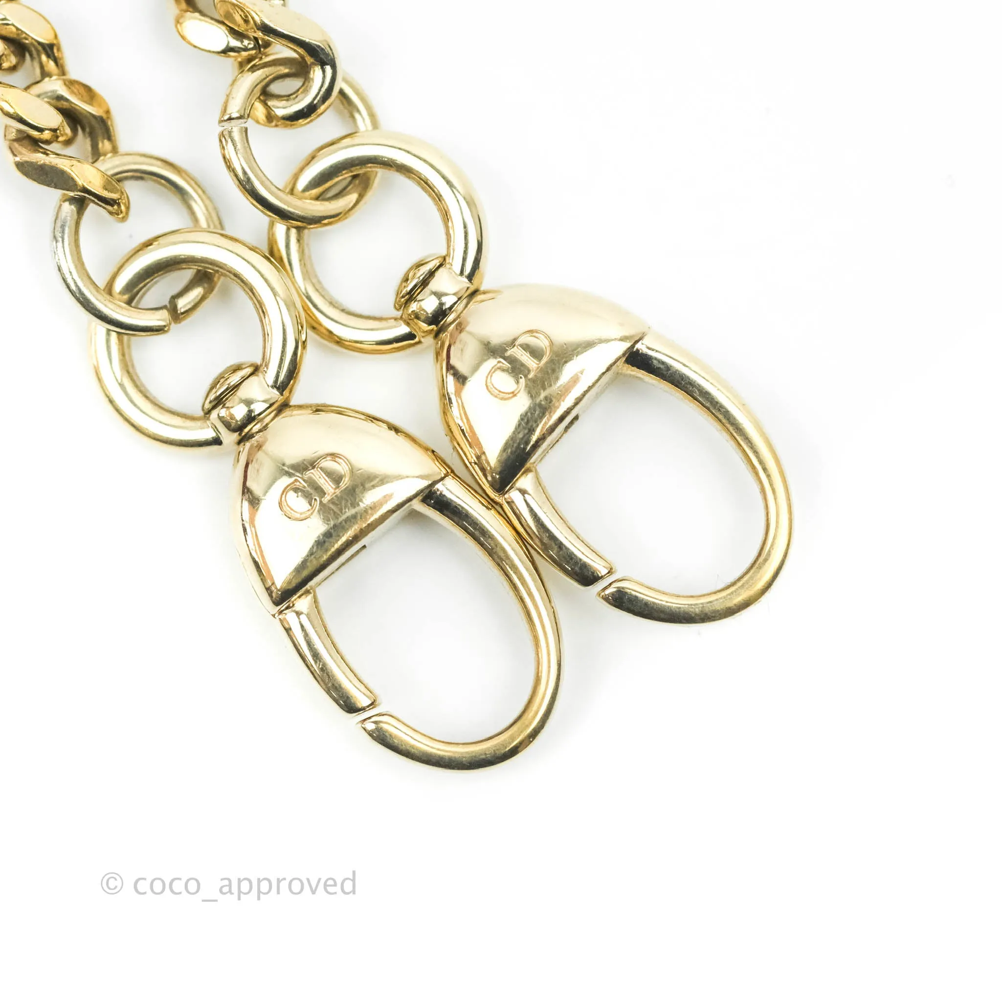 Christian Dior Mini Lady Dior Iridescent Light Pink Cannage Gold Hardware