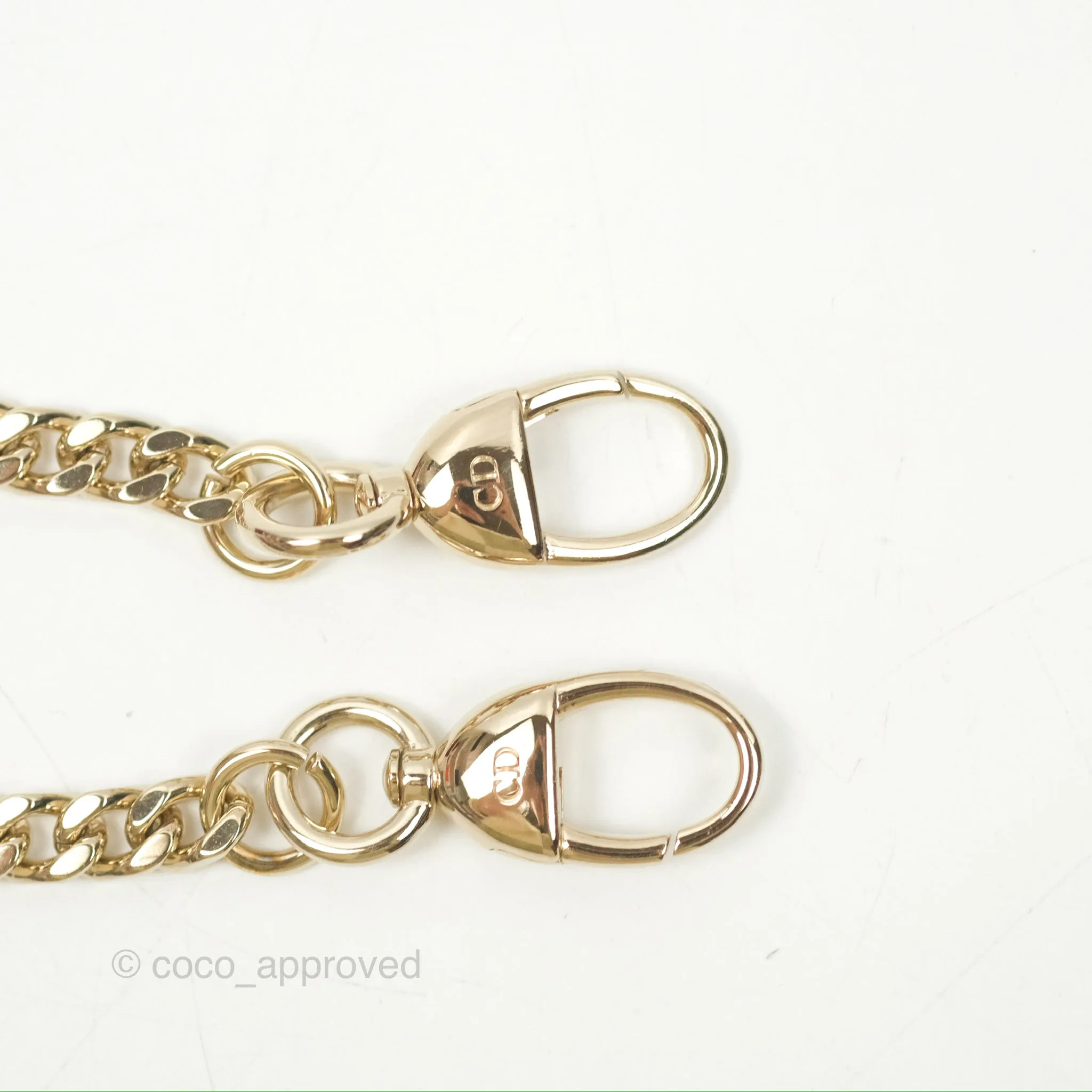 Christian Dior Mini Lady Dior Ombre Blue Lizard Gold Hardware