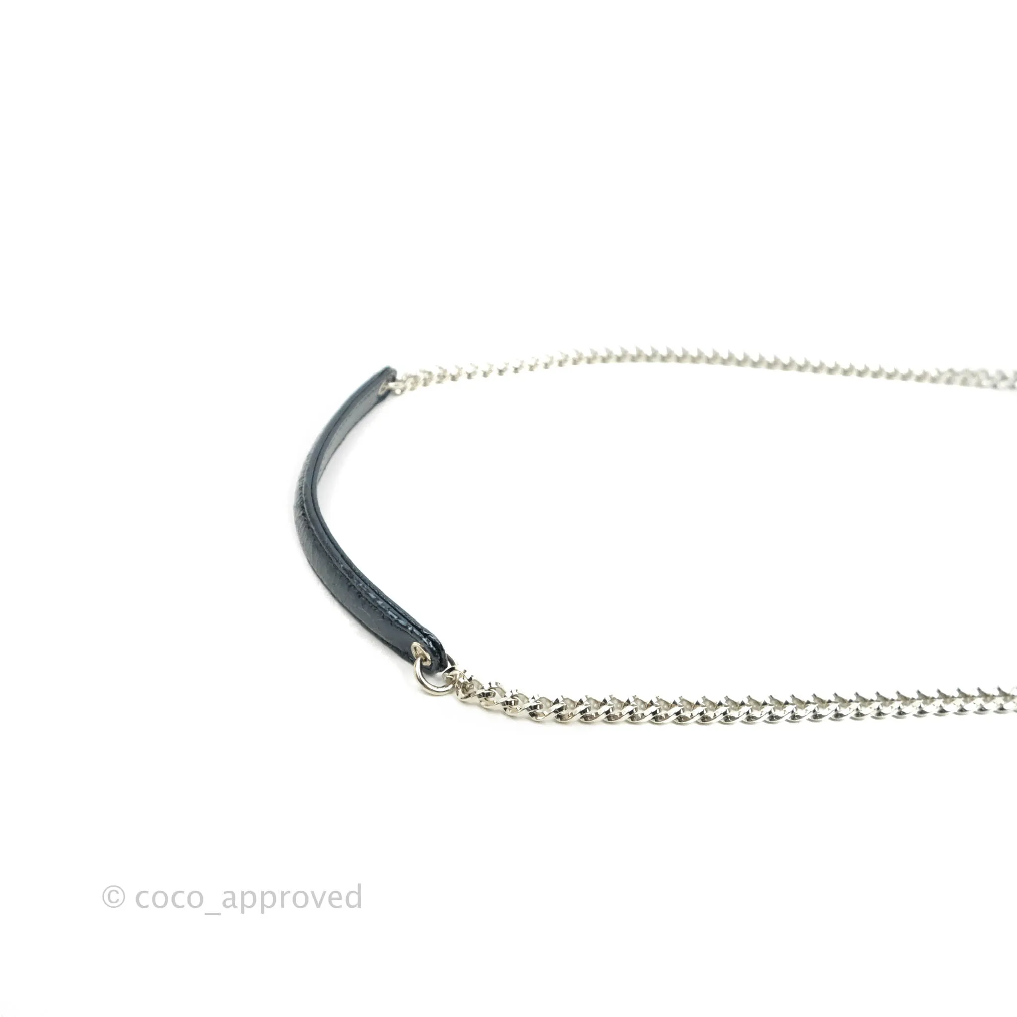 Christian Dior Miss Dior WOC Cannage Metallic Blue Silver Hardware