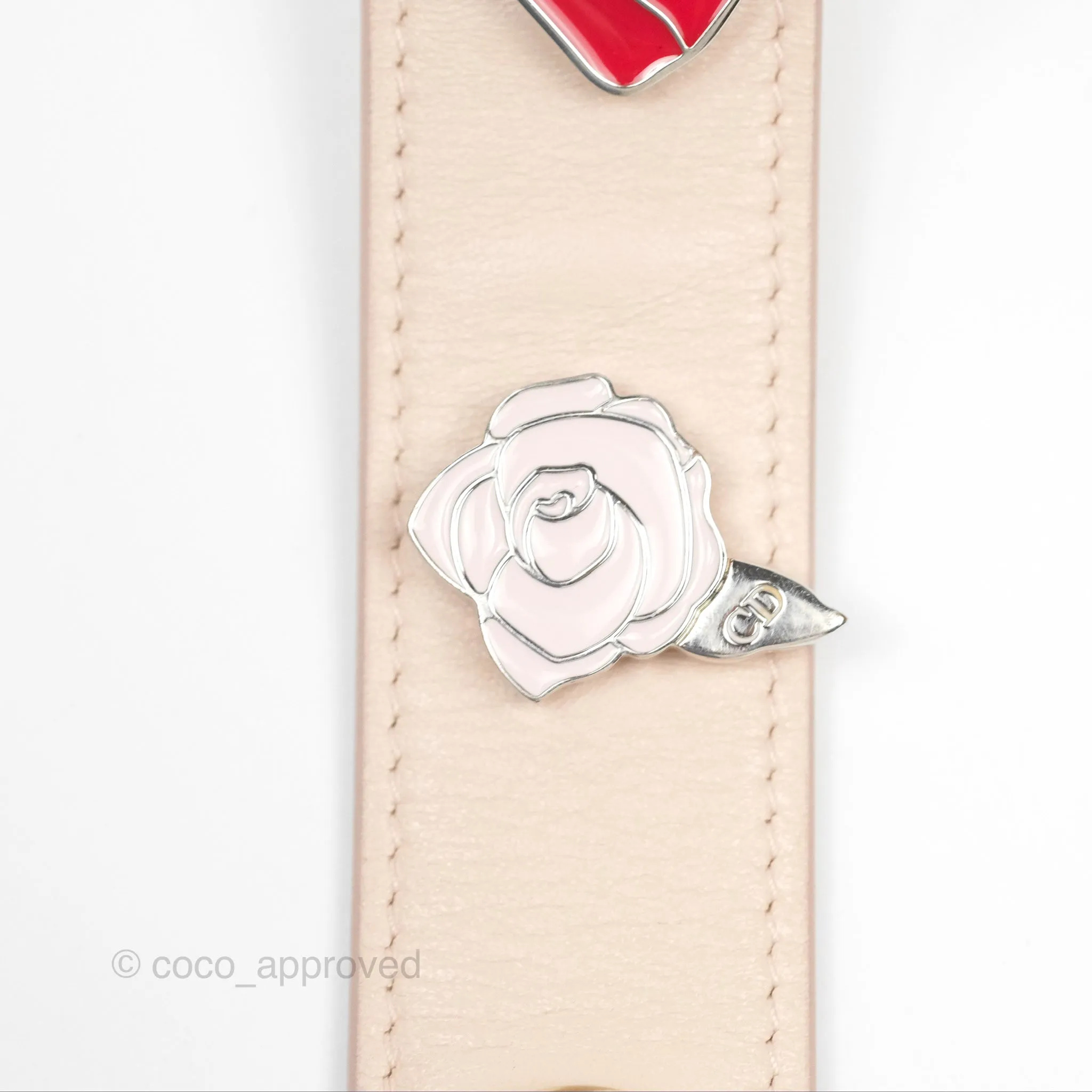 Christian Dior My ABCDior Lady Dior Baby Pink Cannage Lambskin Gold Hardware