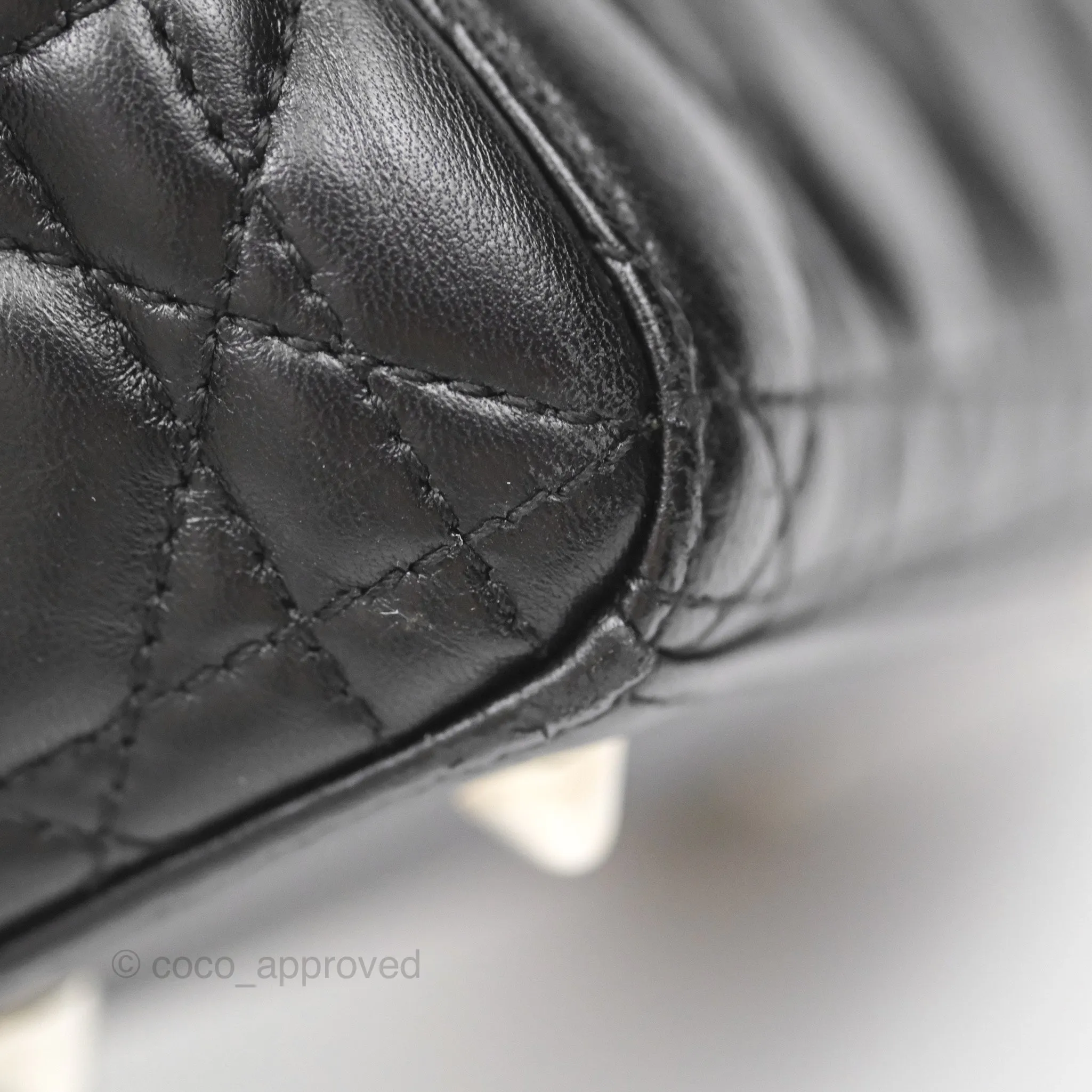 Christian Dior My ABCDior Lady Dior Black Lambskin Silver Hardware