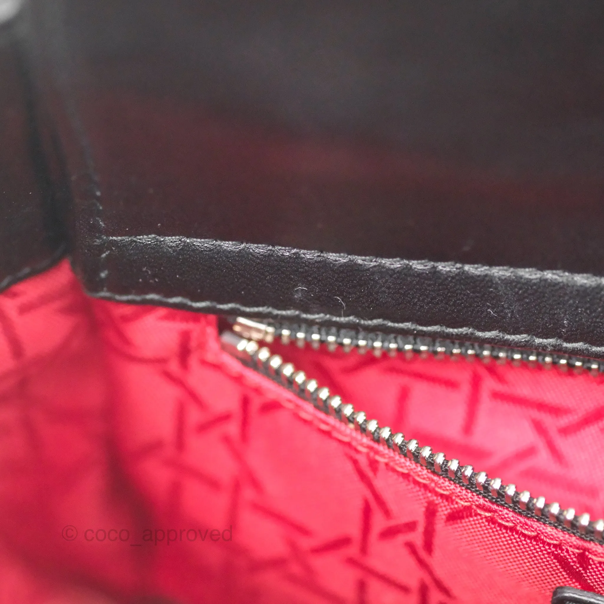 Christian Dior My ABCDior Lady Dior Black Lambskin Silver Hardware
