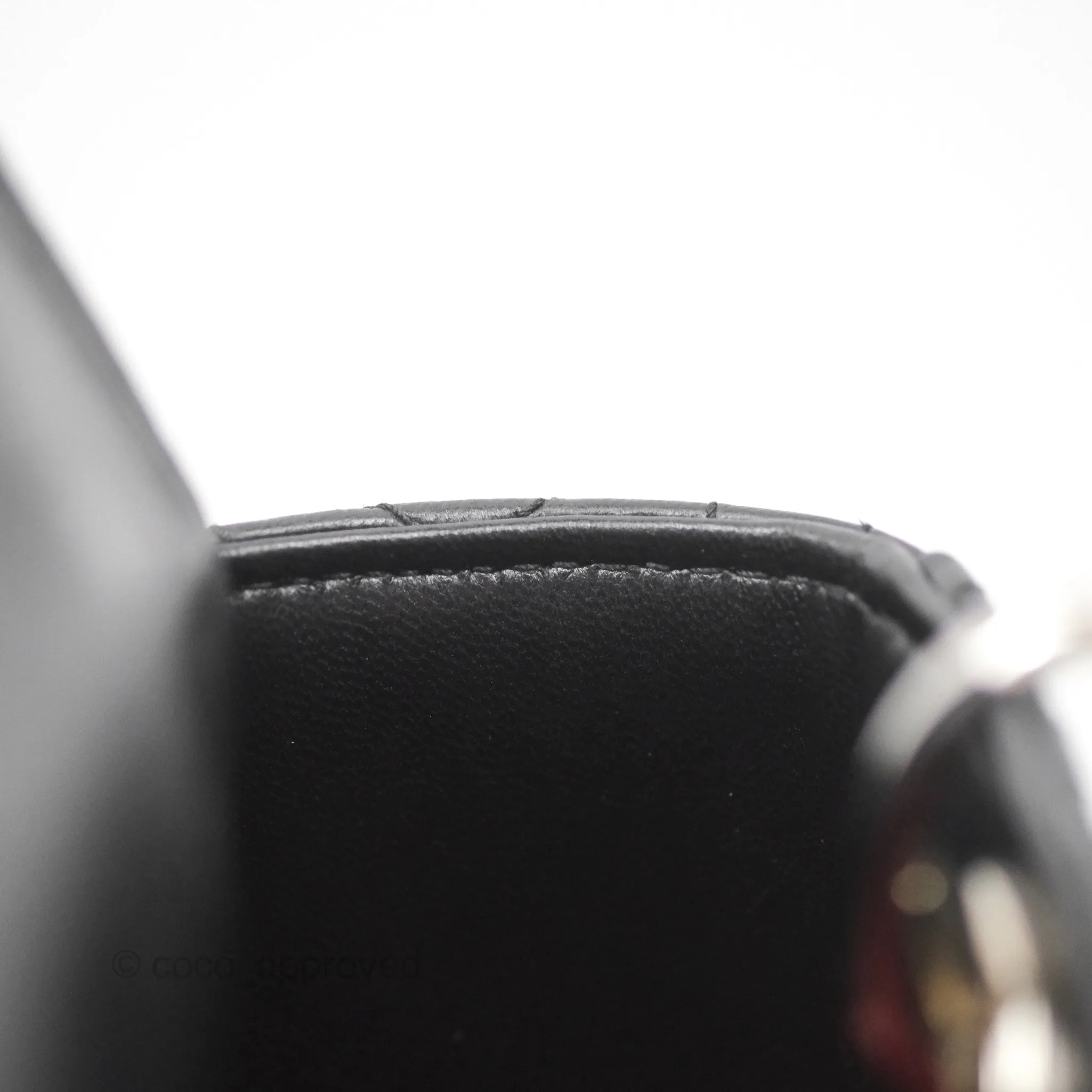 Christian Dior My ABCDior Lady Dior Black Lambskin Silver Hardware