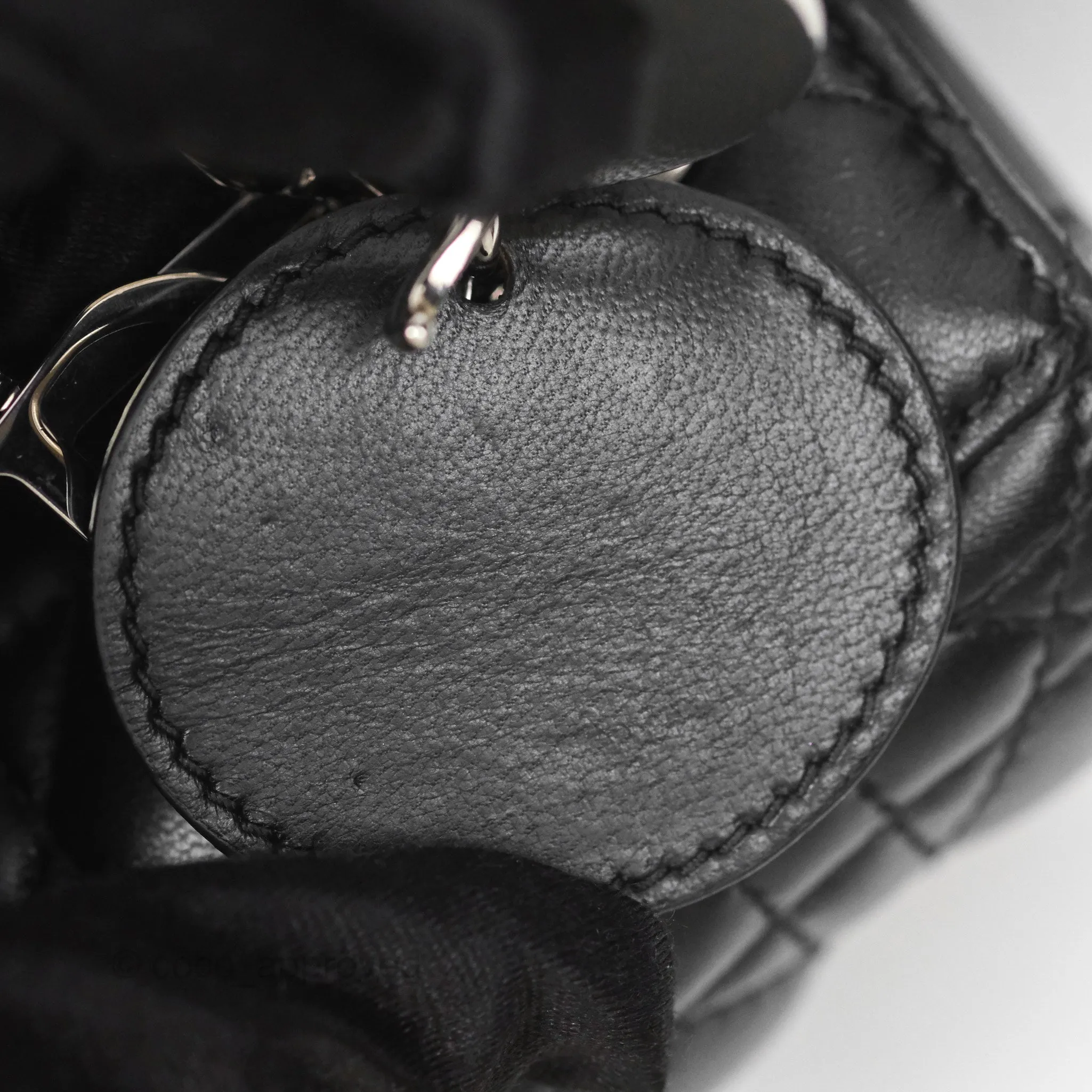 Christian Dior My ABCDior Lady Dior Black Lambskin Silver Hardware