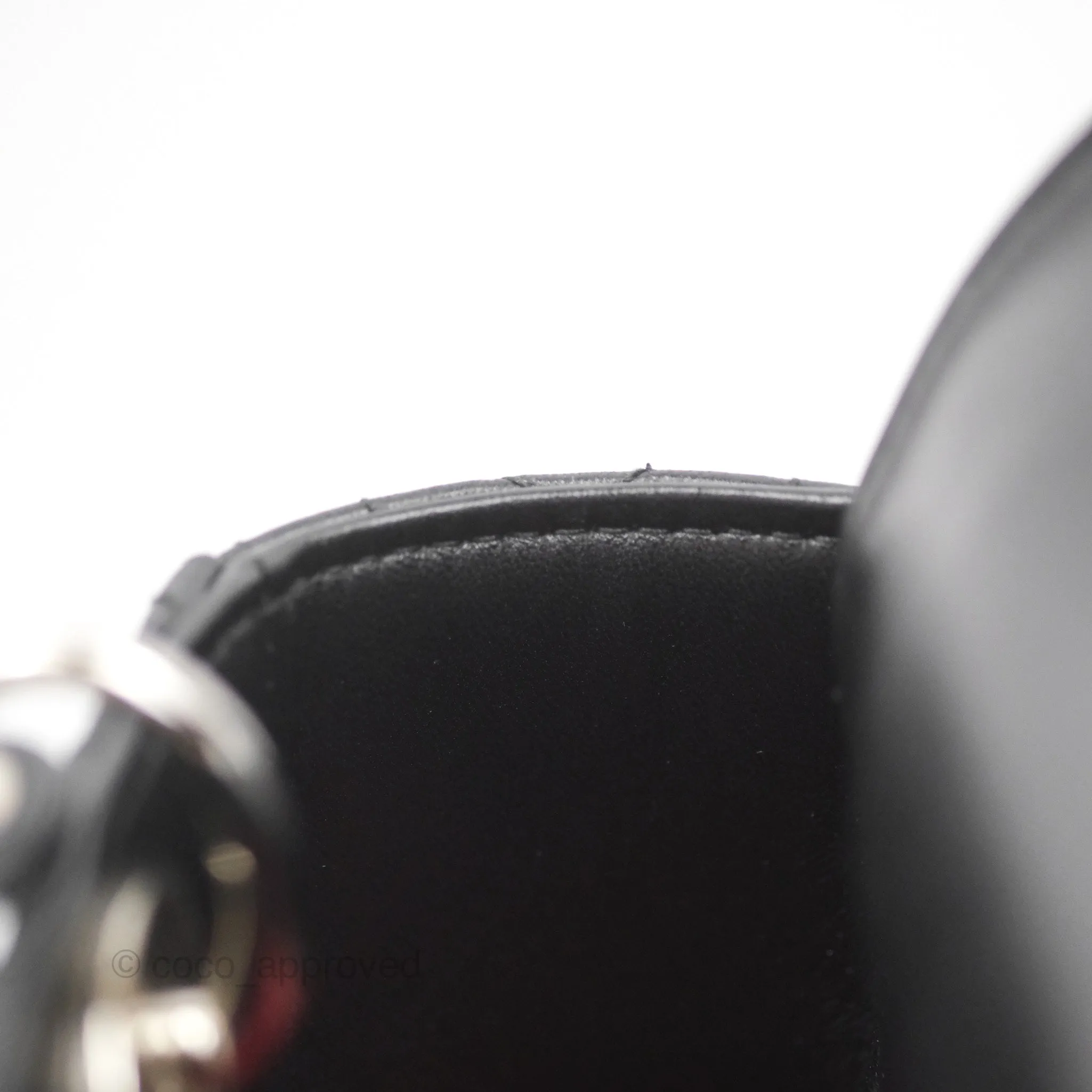 Christian Dior My ABCDior Lady Dior Black Lambskin Silver Hardware