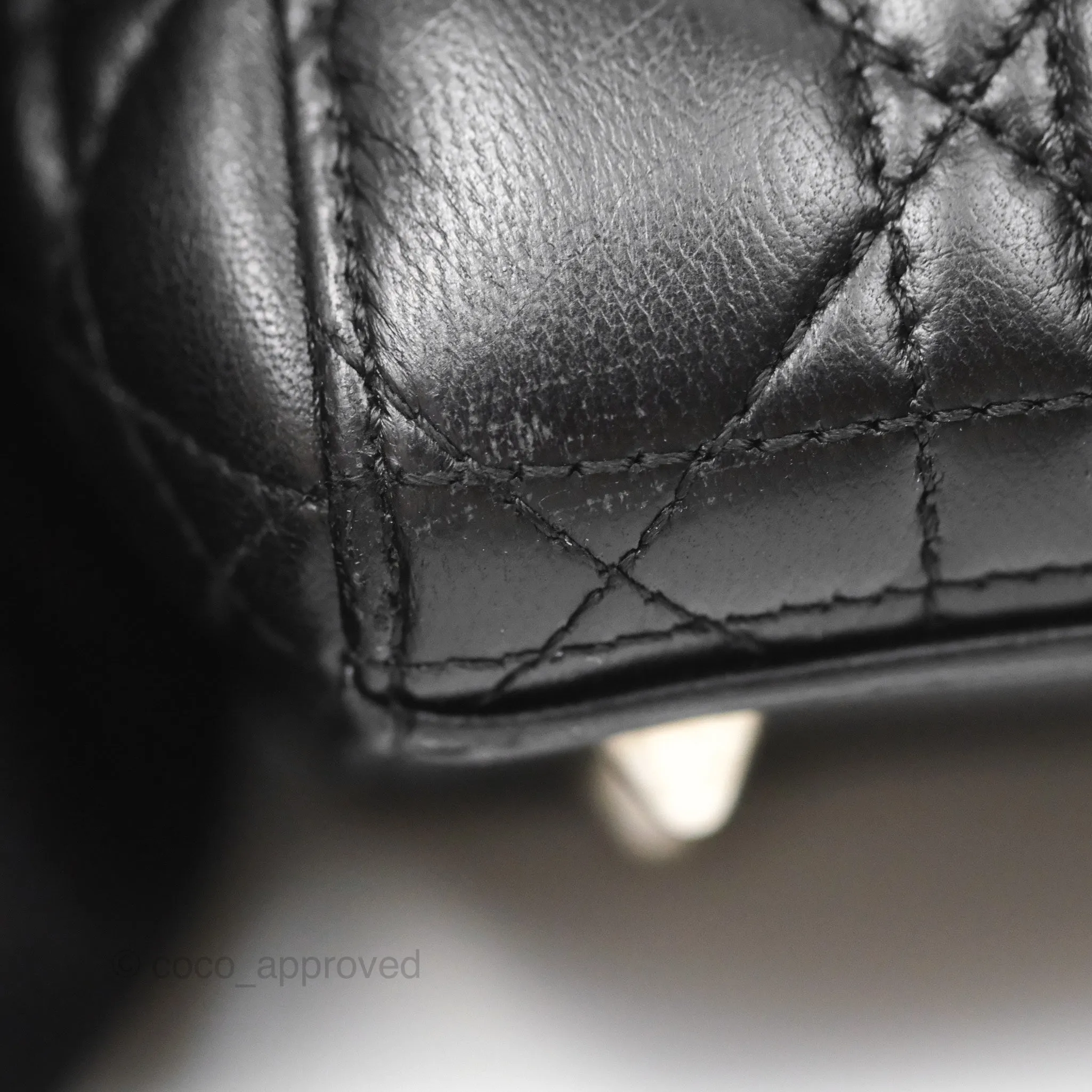 Christian Dior My ABCDior Lady Dior Black Lambskin Silver Hardware