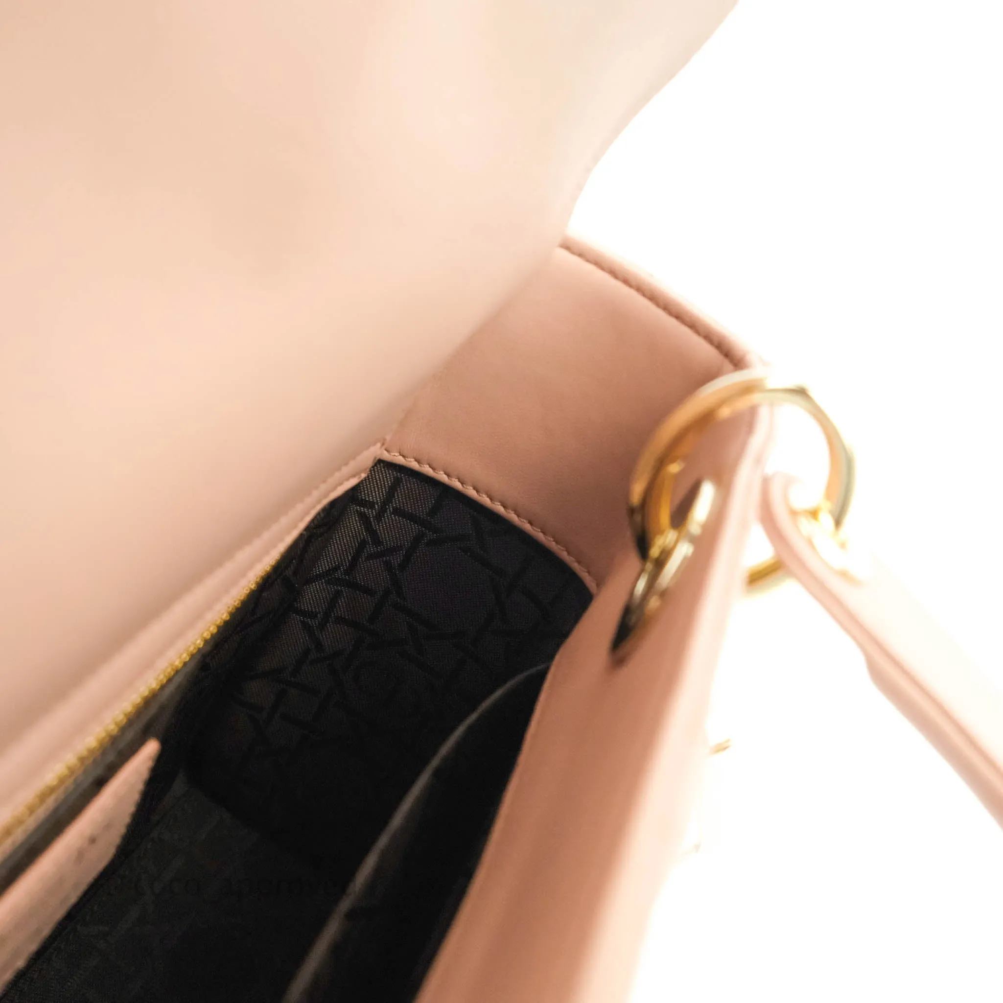 Christian Dior My ABCDior Lady Dior Fard Blush Lambskin Gold Hardware