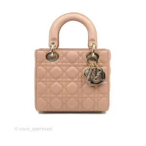 Christian Dior My ABCDior Lady Dior Fard Blush Lambskin Gold Hardware