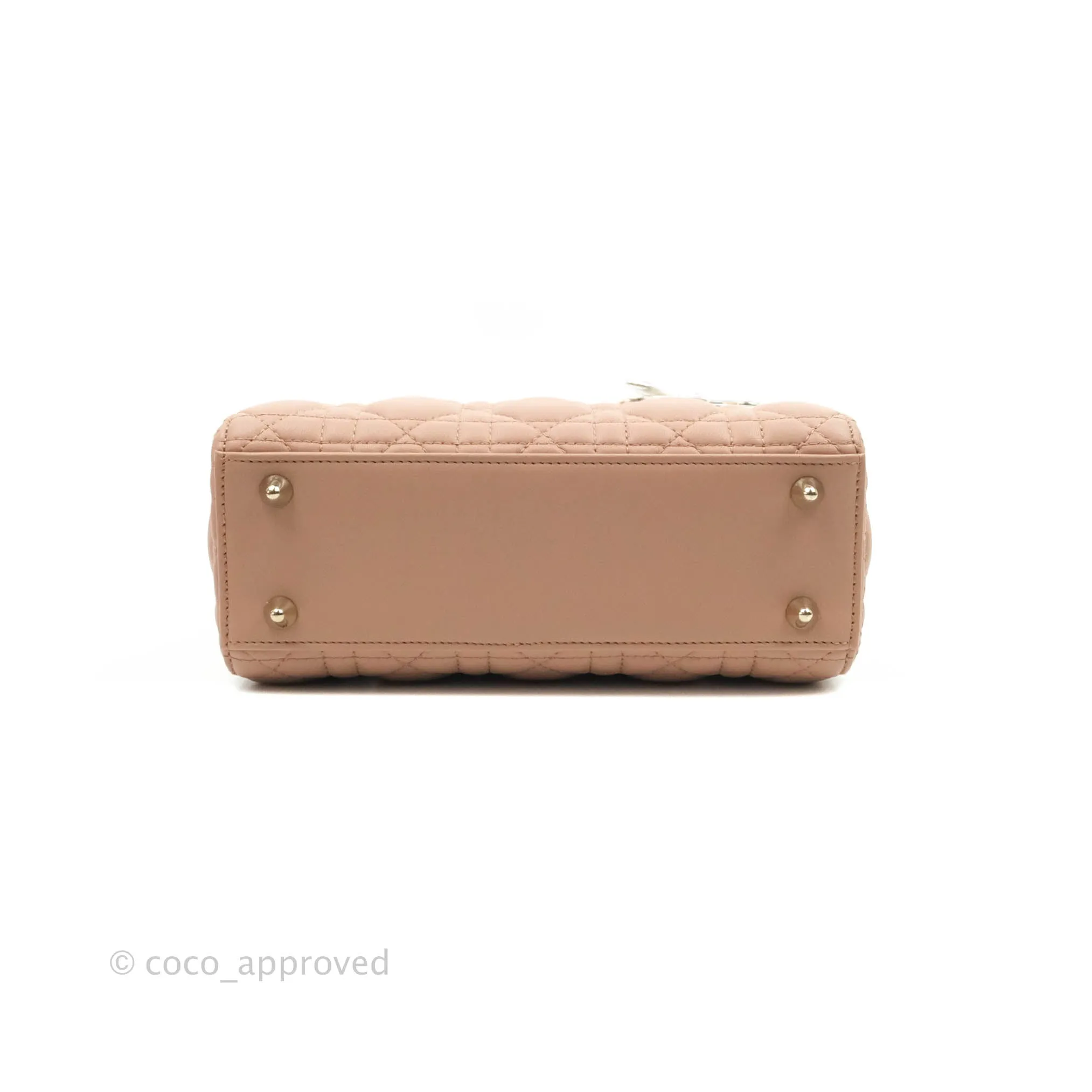 Christian Dior My ABCDior Lady Dior Fard Blush Lambskin Gold Hardware