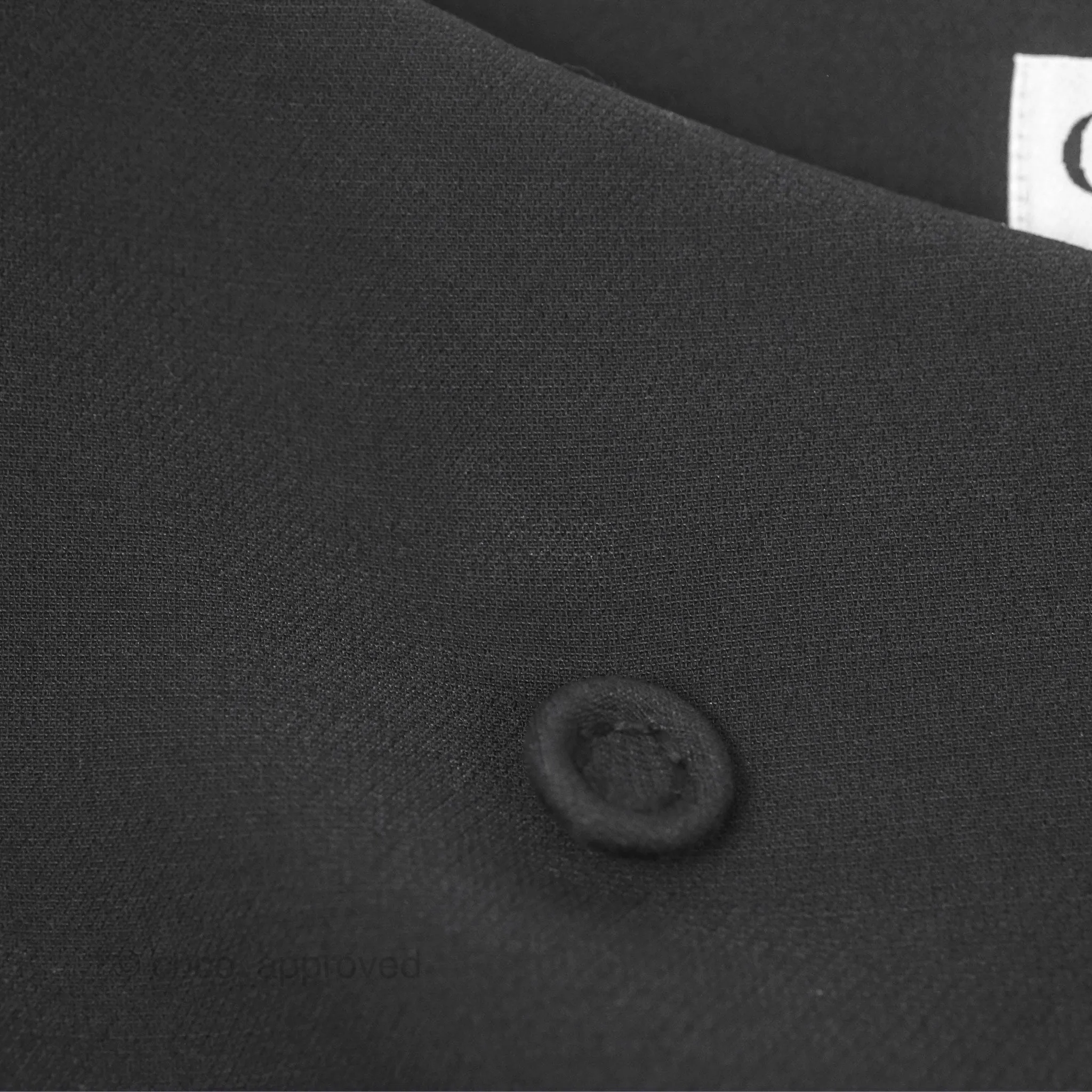 Christian Dior Off-The-Shoulder Double-Breasted Jacket Black Wool Silk Size 34