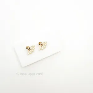 Christian Dior Pearl La Peite Tribale Earrings