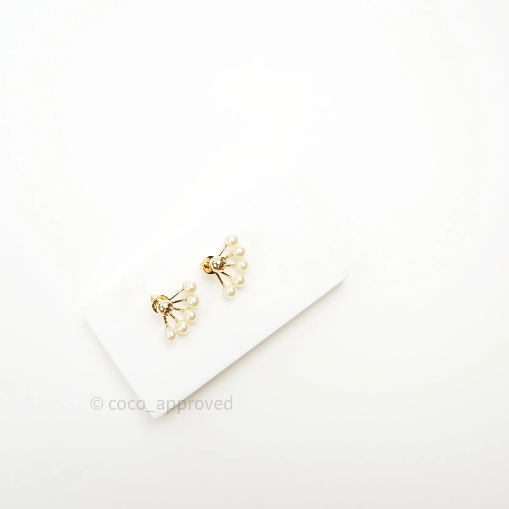 Christian Dior Pearl La Peite Tribale Earrings