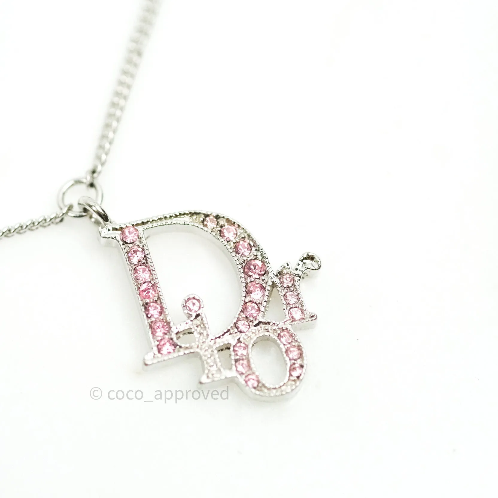 Christian Dior Pink Crystal Bracelet