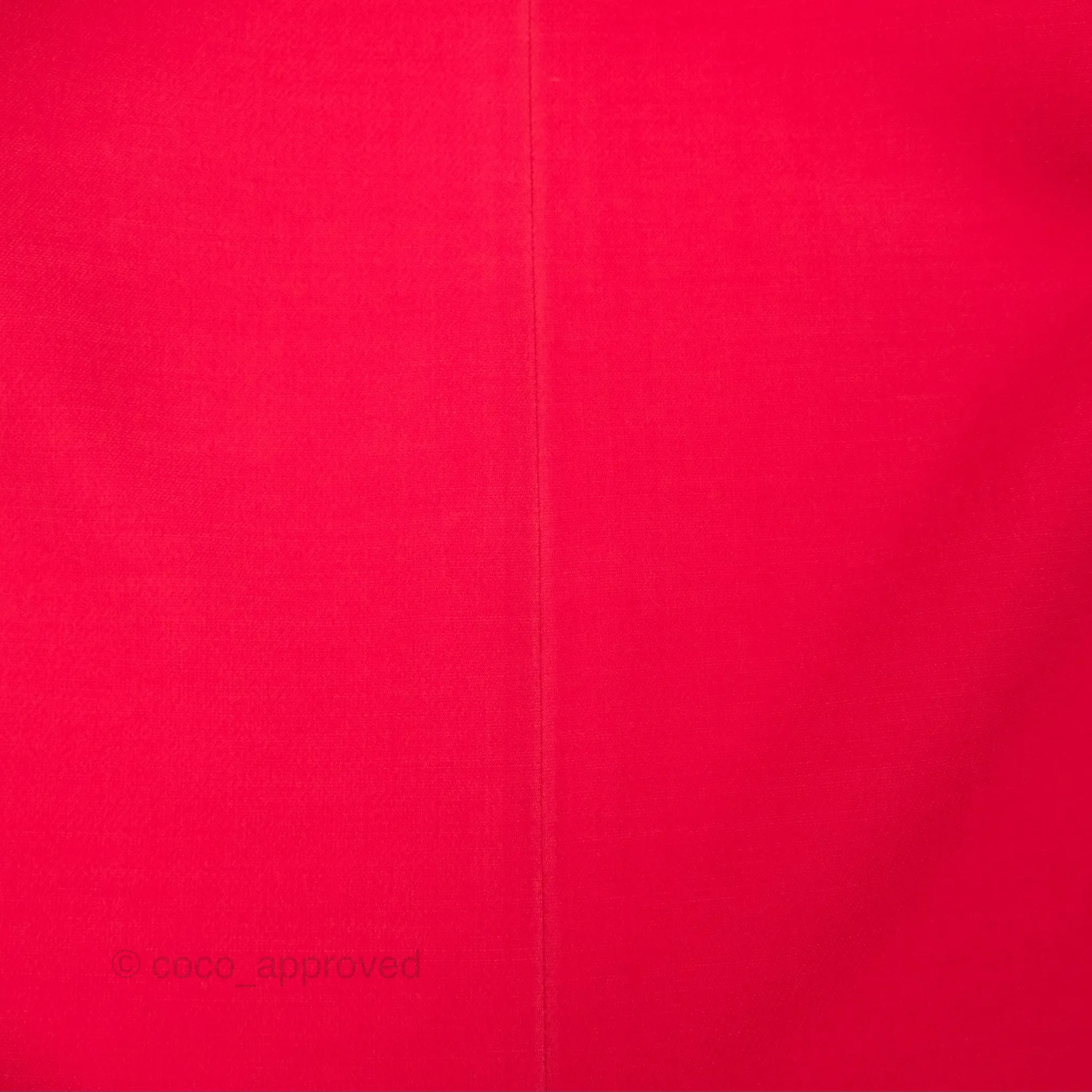 Christian Dior Red Wool Silk Dress Size 34