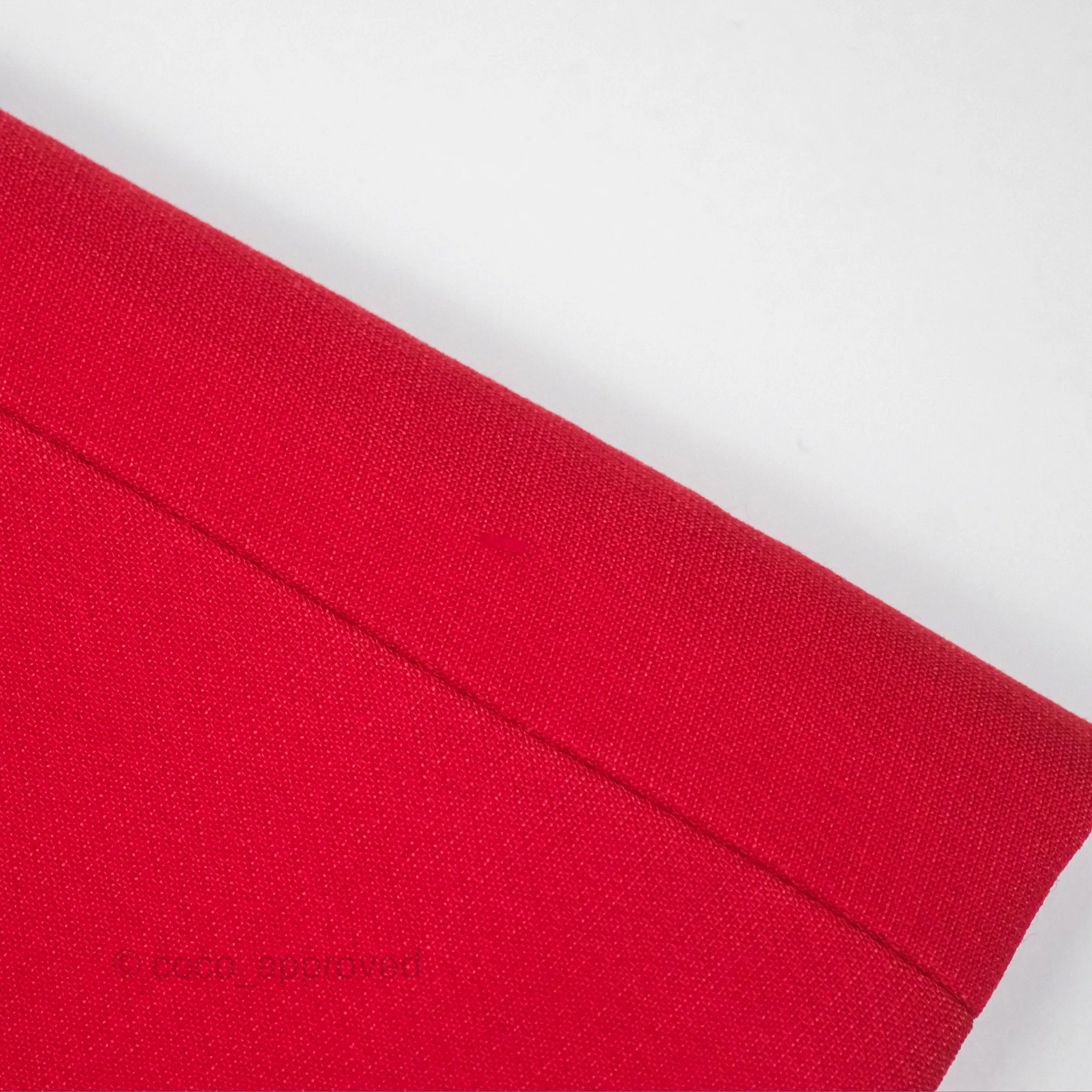 Christian Dior Red Wool Silk Dress Size 34