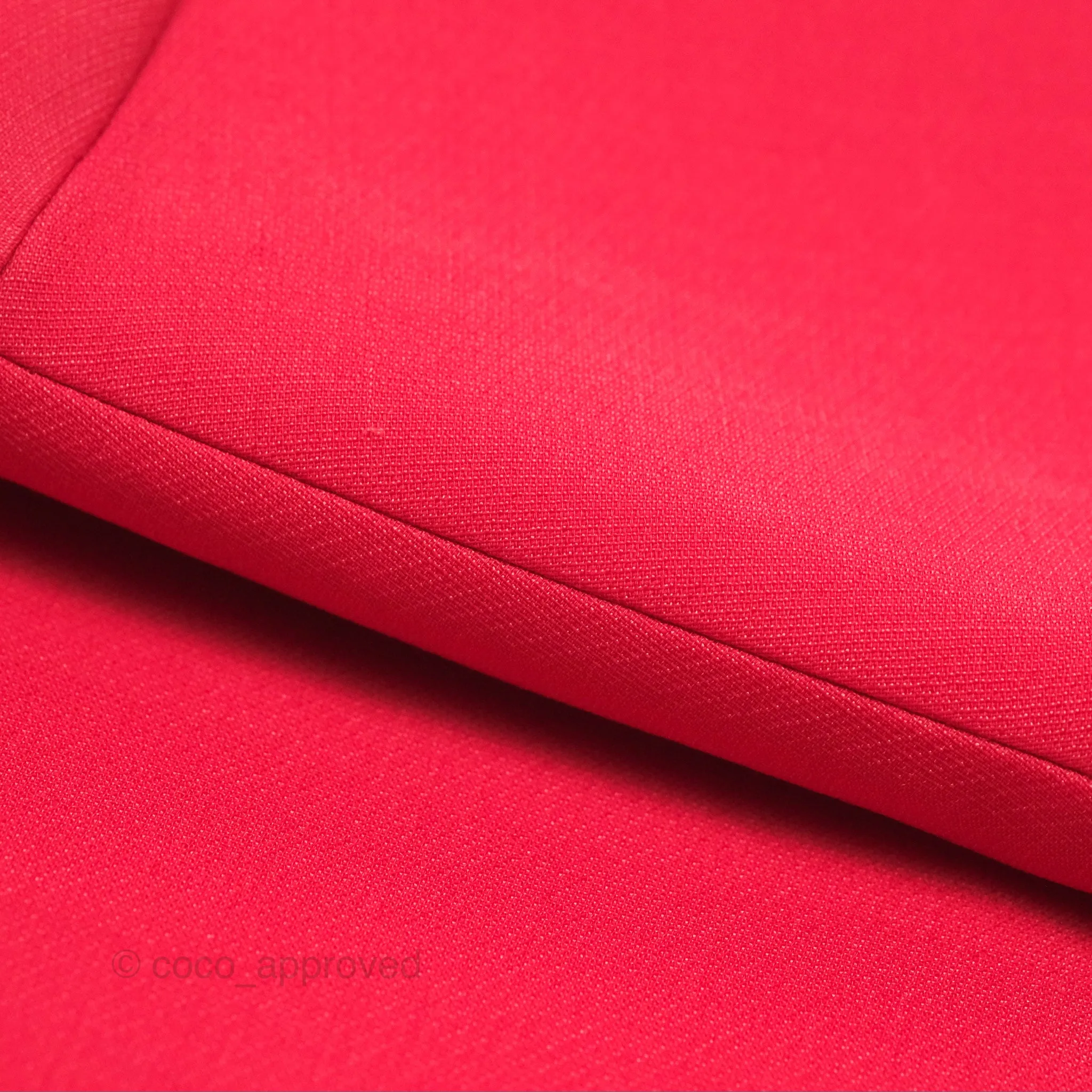 Christian Dior Red Wool Silk Dress Size 34