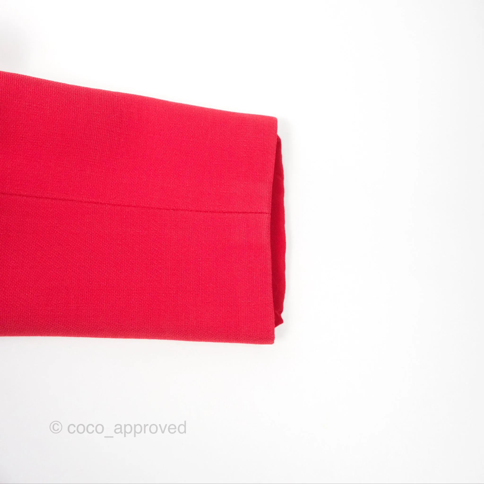 Christian Dior Red Wool Silk Dress Size 34