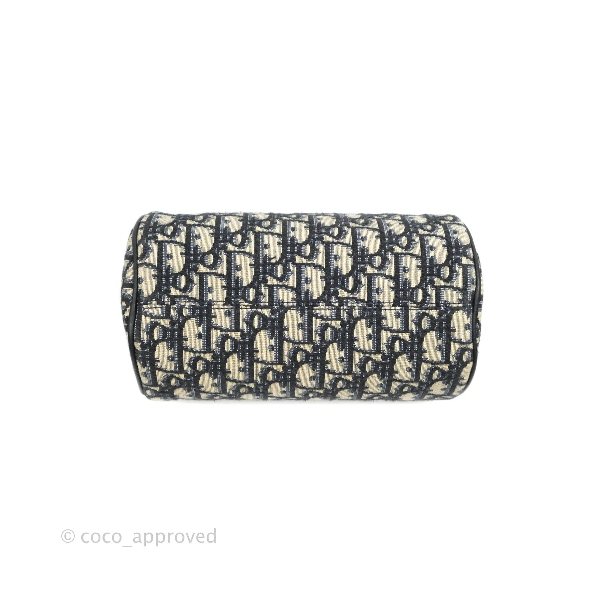 Christian Dior Roller Messenger Bag Beige and Black Dior Oblique Jacquard
