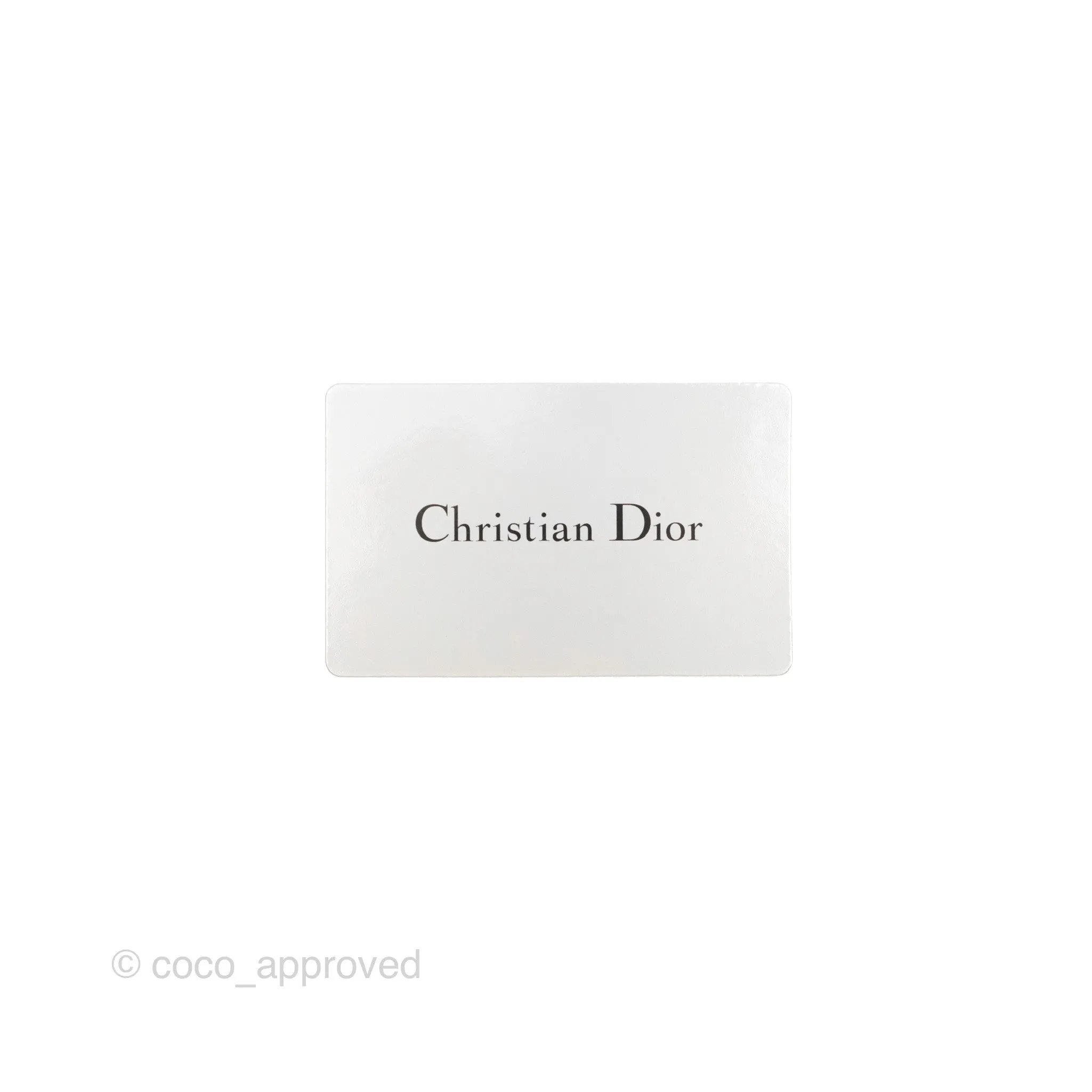 Christian Dior Saddle Chain Pouch Navy Oblique Jacquard