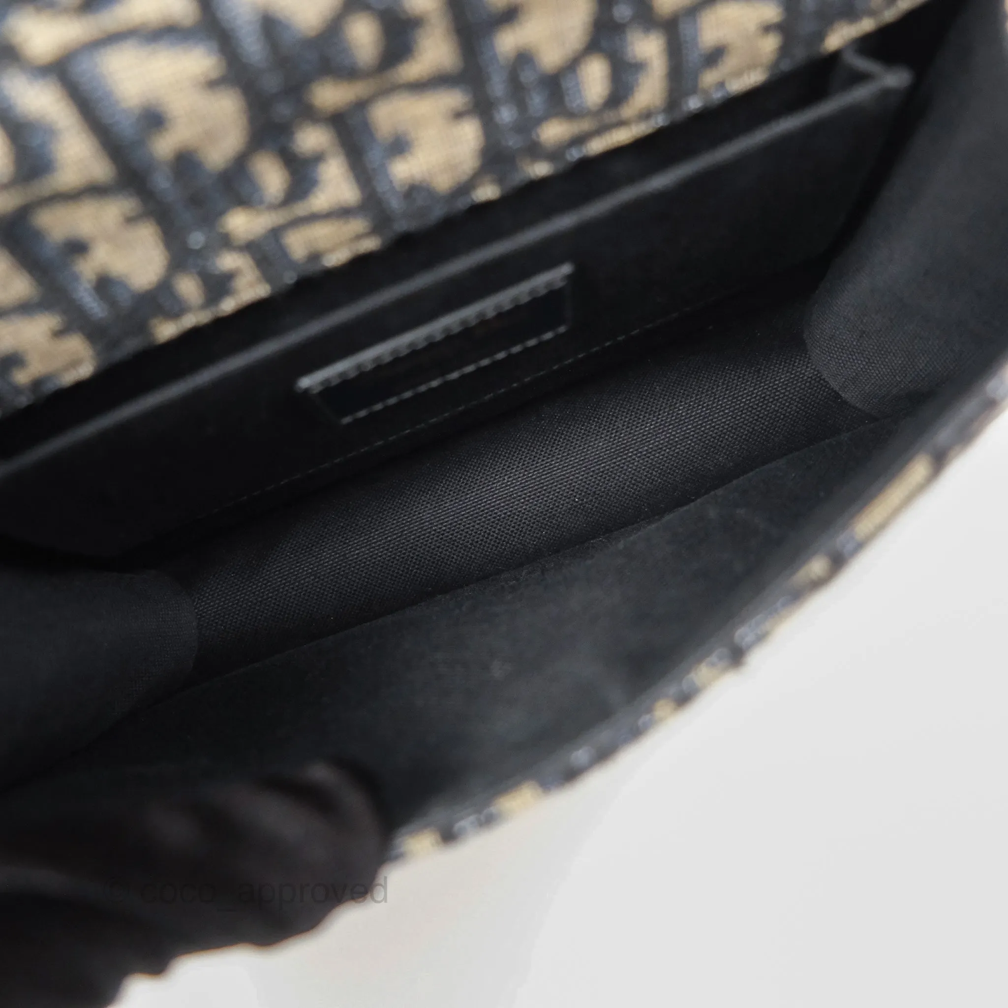 Christian Dior Small 30 Montaigne Bag Blue Dior Oblique Jacquard