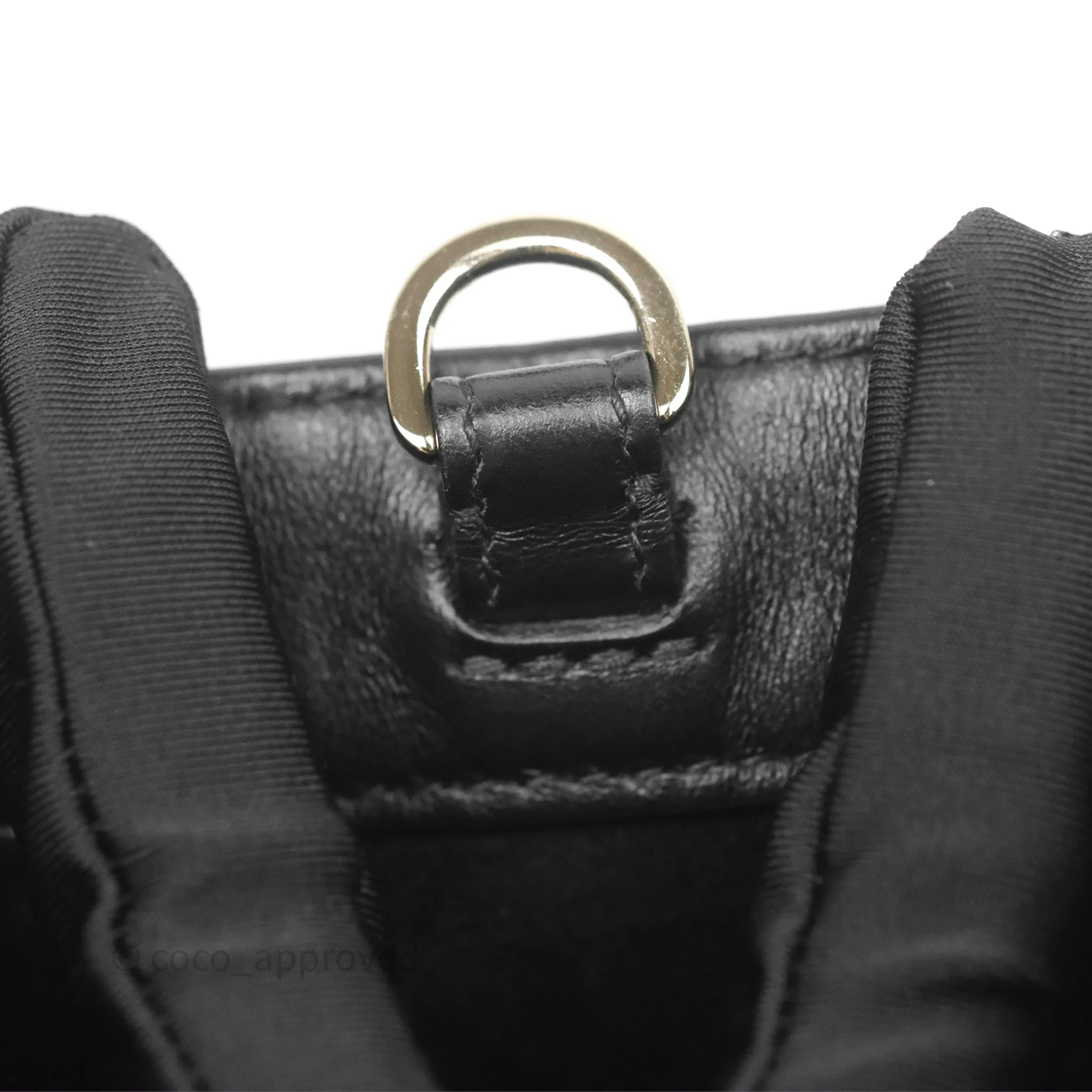 Christian Dior Small Dior Book Tote Black Macrocannage Calfskin Gold Hardware
