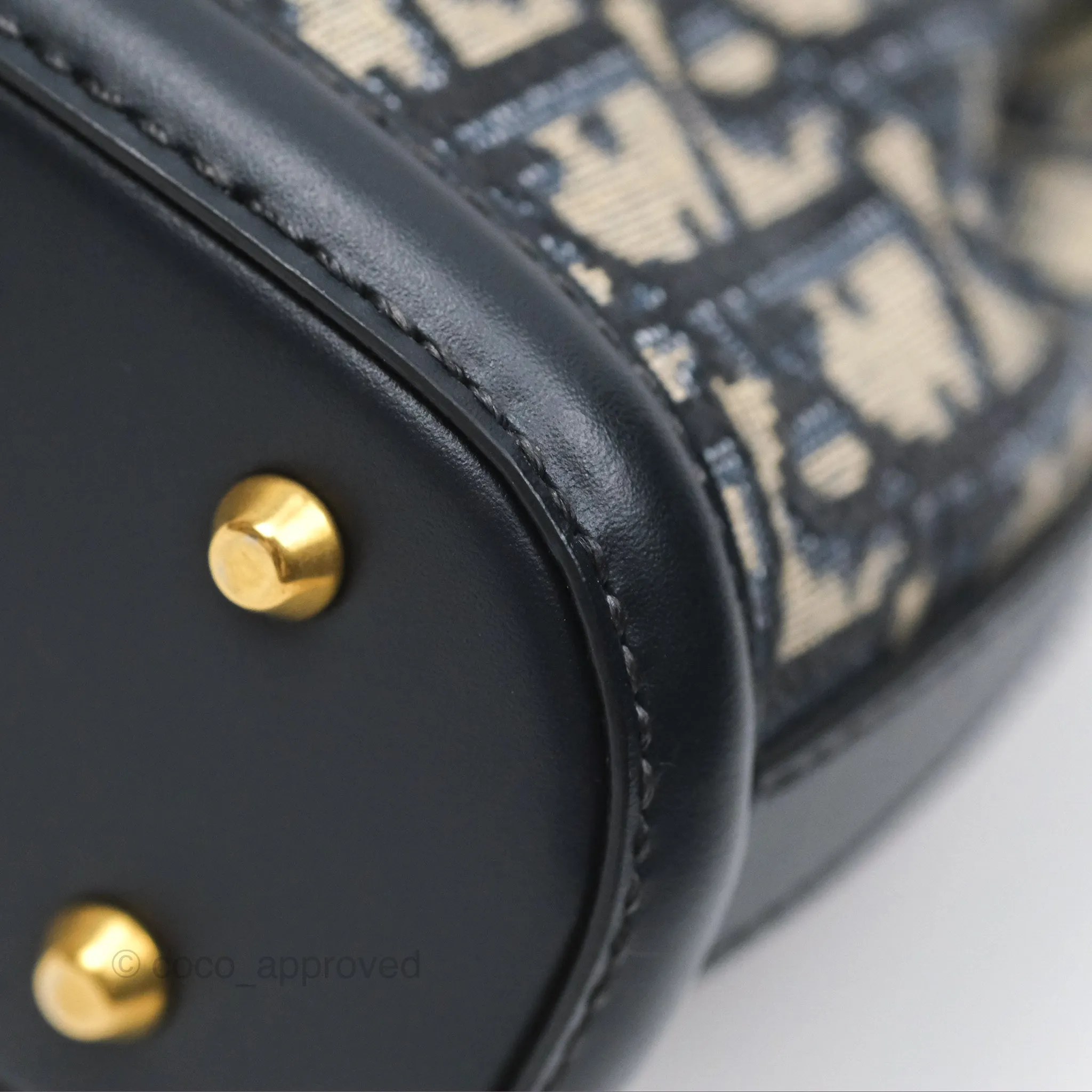Christian Dior Small O C'est Dior Bucket Bag Blue Dior Oblique Jacquard