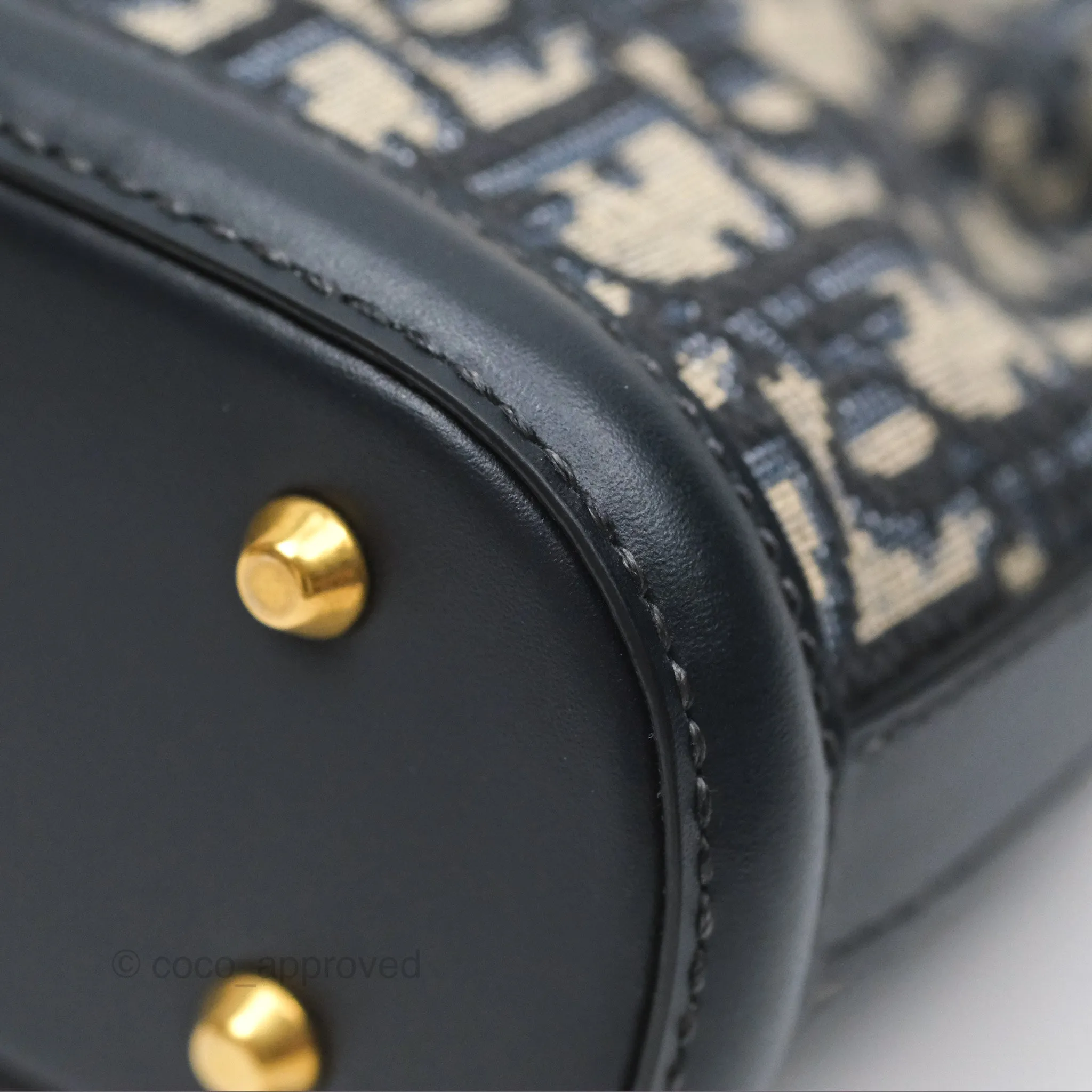 Christian Dior Small O C'est Dior Bucket Bag Blue Dior Oblique Jacquard